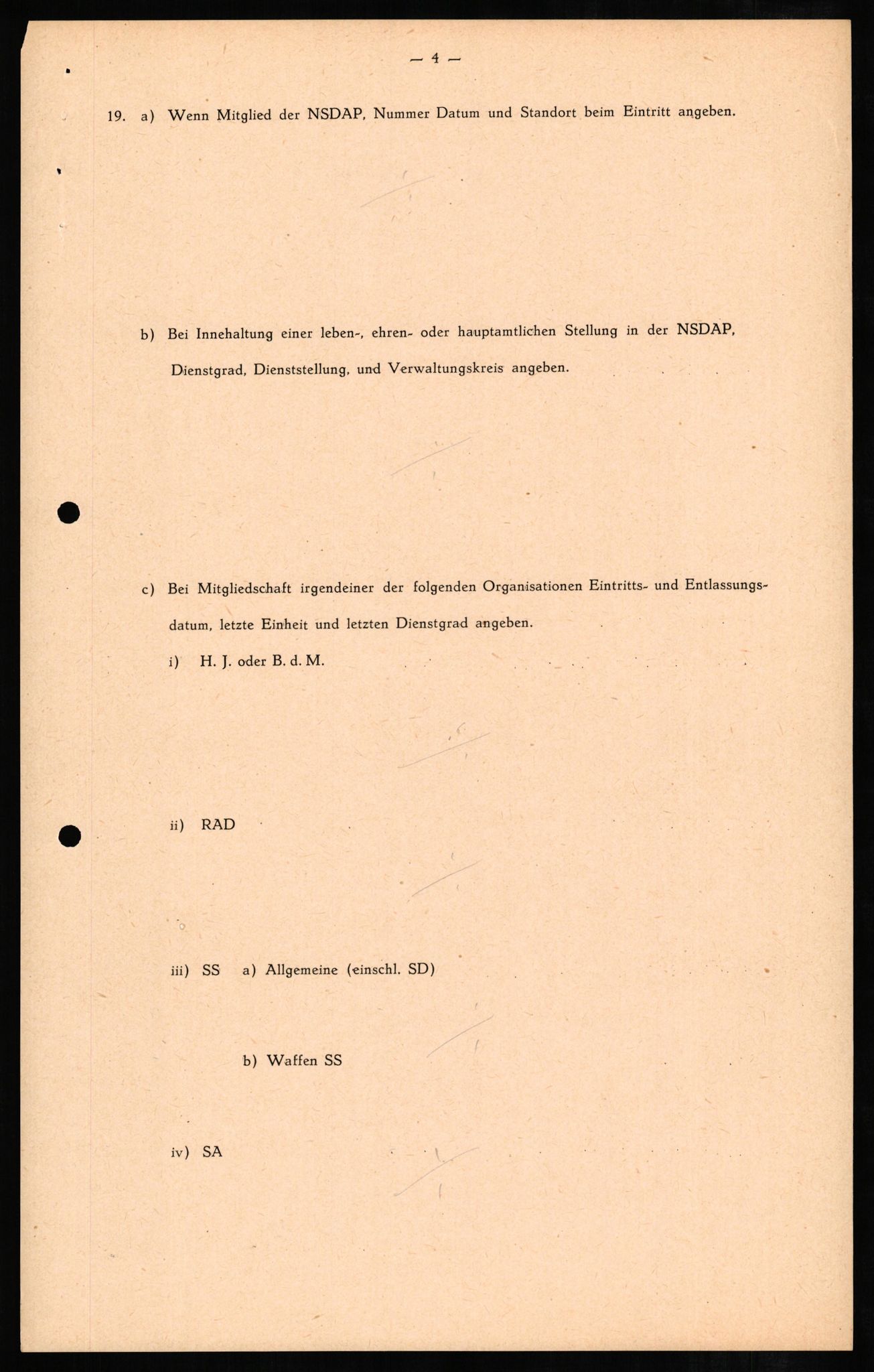 Forsvaret, Forsvarets overkommando II, RA/RAFA-3915/D/Db/L0005: CI Questionaires. Tyske okkupasjonsstyrker i Norge. Tyskere., 1945-1946, s. 468