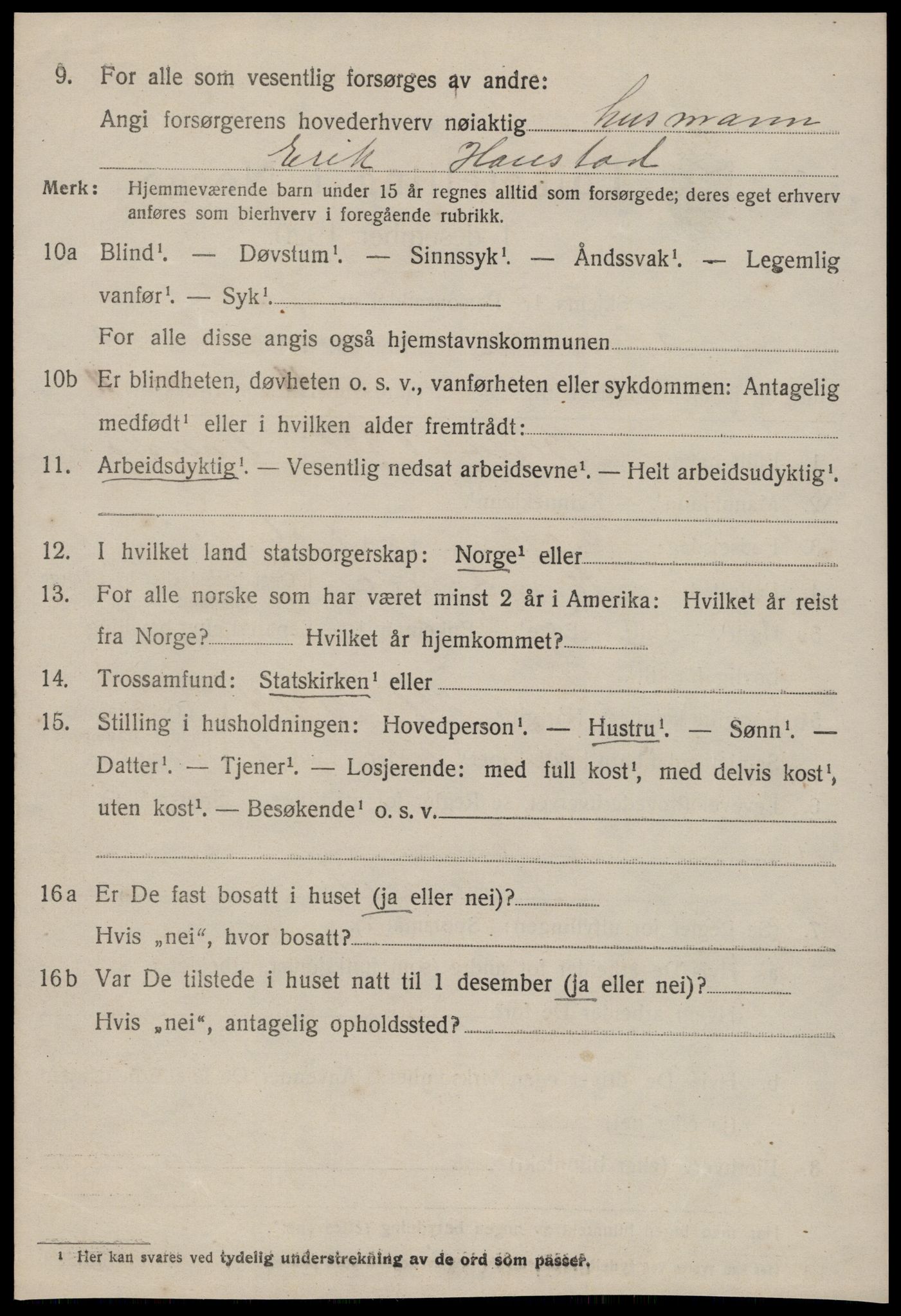 SAT, Folketelling 1920 for 1567 Rindal herred, 1920, s. 1607