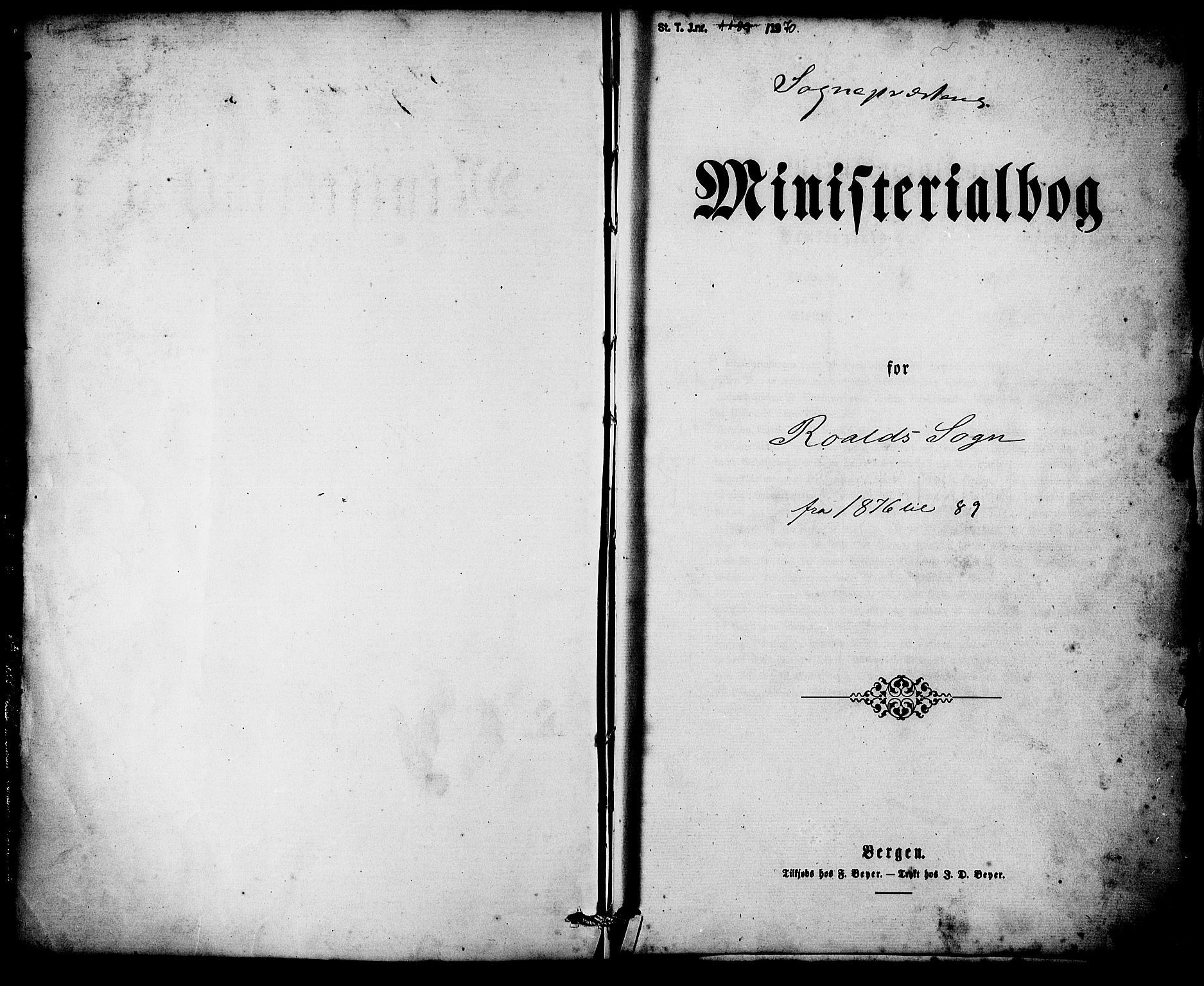 Ministerialprotokoller, klokkerbøker og fødselsregistre - Møre og Romsdal, AV/SAT-A-1454/537/L0519: Ministerialbok nr. 537A03, 1876-1889, s. 2