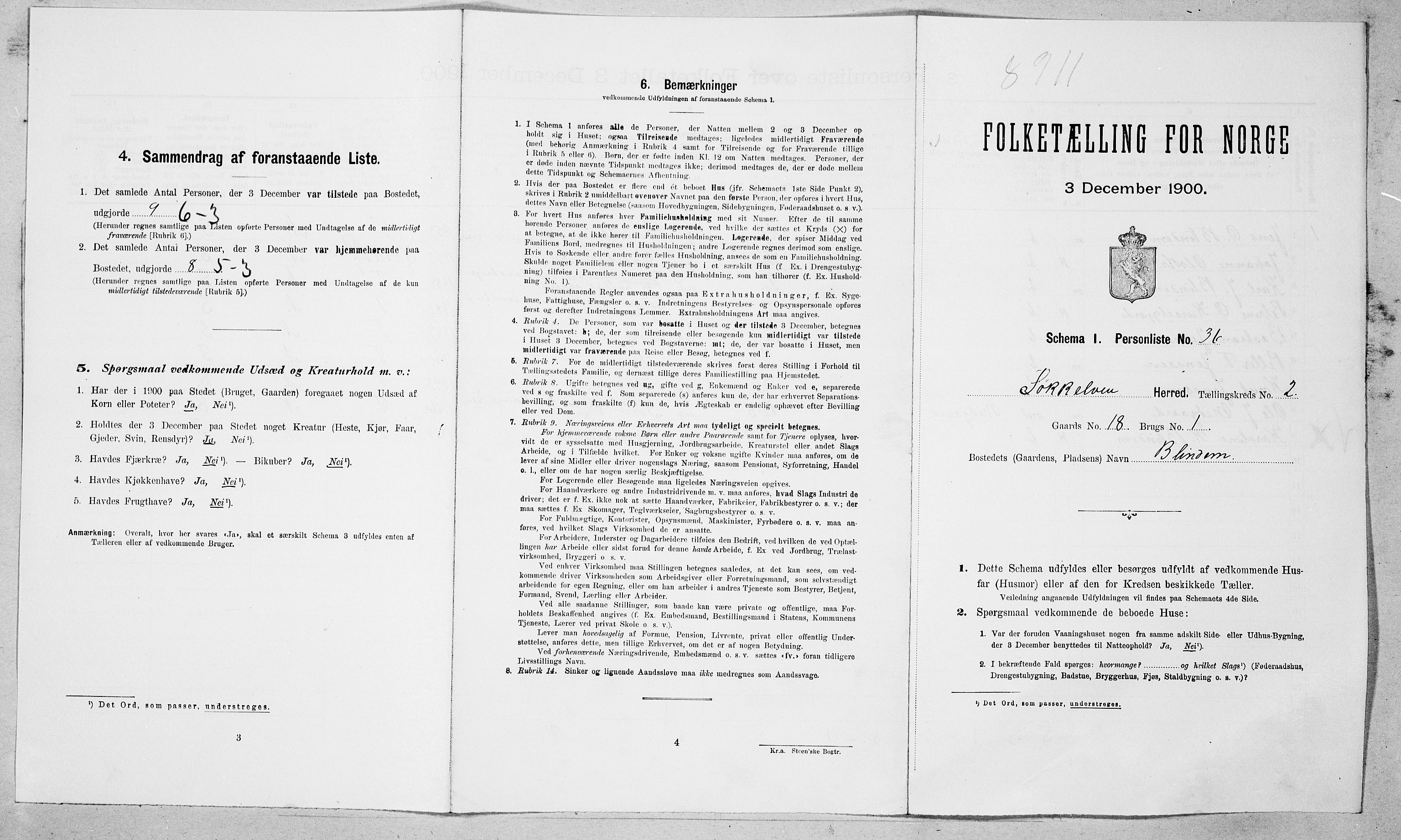 SAT, Folketelling 1900 for 1528 Sykkylven herred, 1900, s. 331