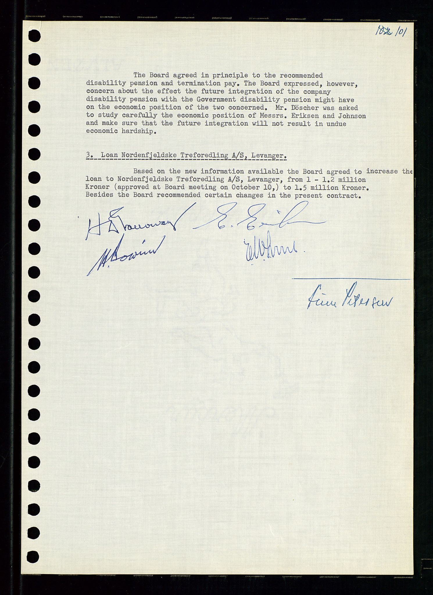 Pa 0982 - Esso Norge A/S, AV/SAST-A-100448/A/Aa/L0001/0004: Den administrerende direksjon Board minutes (styrereferater) / Den administrerende direksjon Board minutes (styrereferater), 1963-1964, s. 162