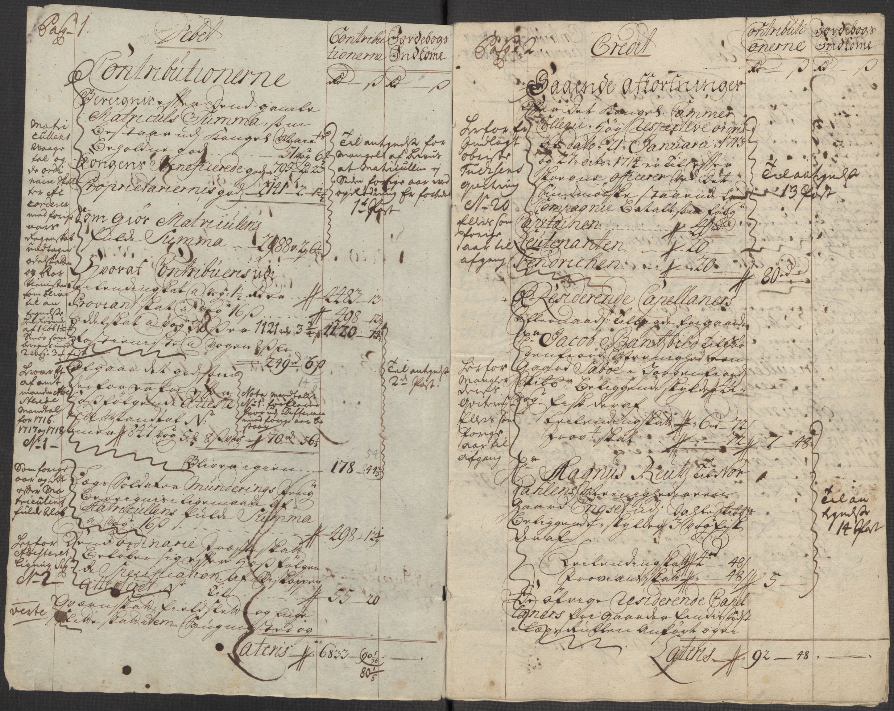 Rentekammeret inntil 1814, Reviderte regnskaper, Fogderegnskap, RA/EA-4092/R54/L3568: Fogderegnskap Sunnmøre, 1716, s. 4