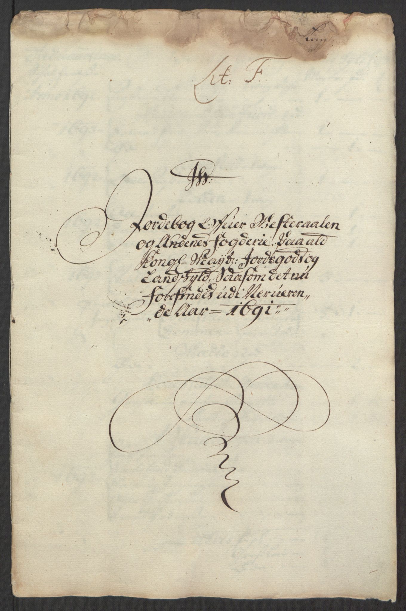 Rentekammeret inntil 1814, Reviderte regnskaper, Fogderegnskap, AV/RA-EA-4092/R67/L4676: Fogderegnskap Vesterålen, Andenes og Lofoten, 1691-1693, s. 46