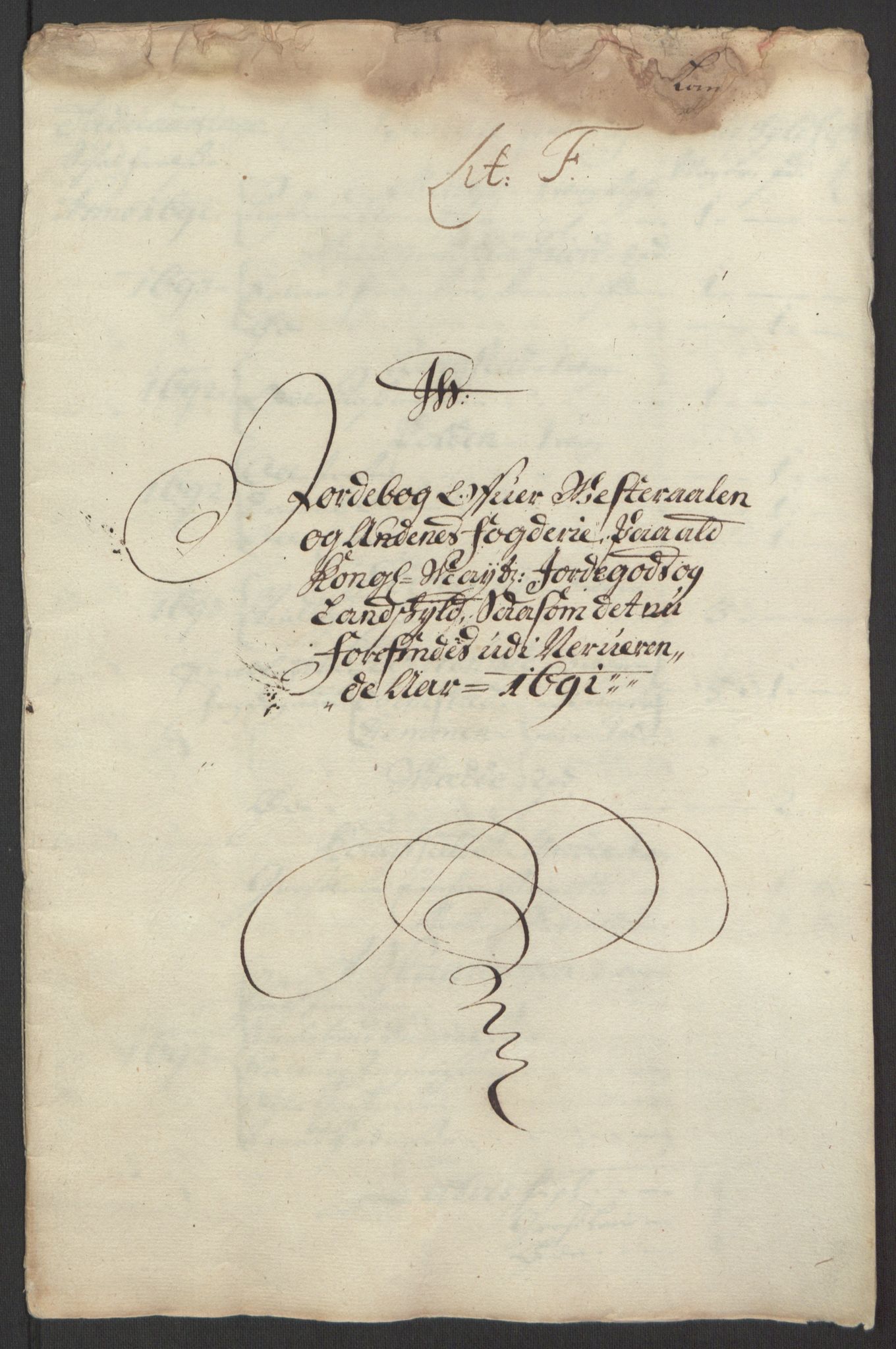 Rentekammeret inntil 1814, Reviderte regnskaper, Fogderegnskap, RA/EA-4092/R67/L4676: Fogderegnskap Vesterålen, Andenes og Lofoten, 1691-1693, s. 46