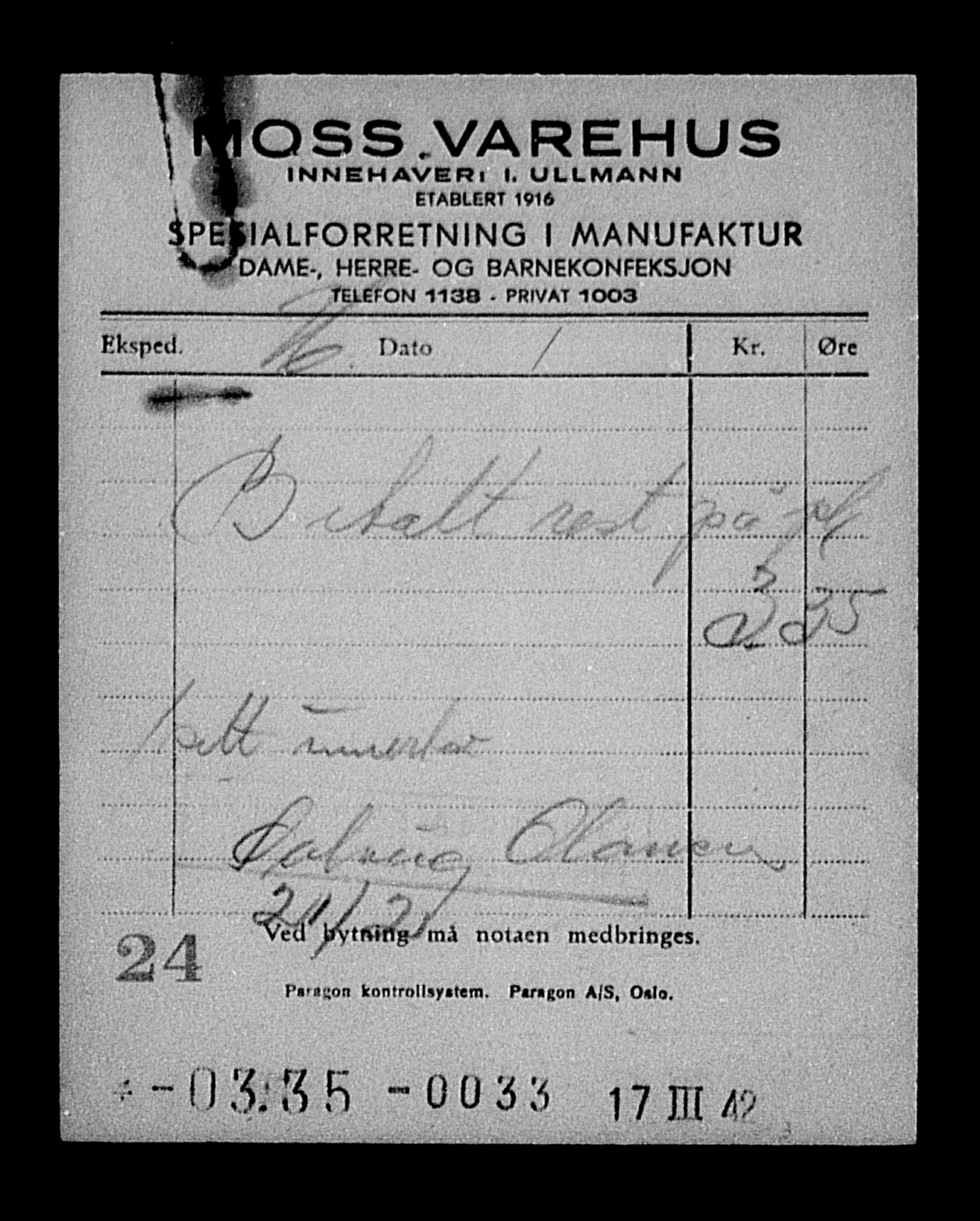 Justisdepartementet, Tilbakeføringskontoret for inndratte formuer, AV/RA-S-1564/H/Hc/Hcd/L1008: --, 1945-1947, s. 456