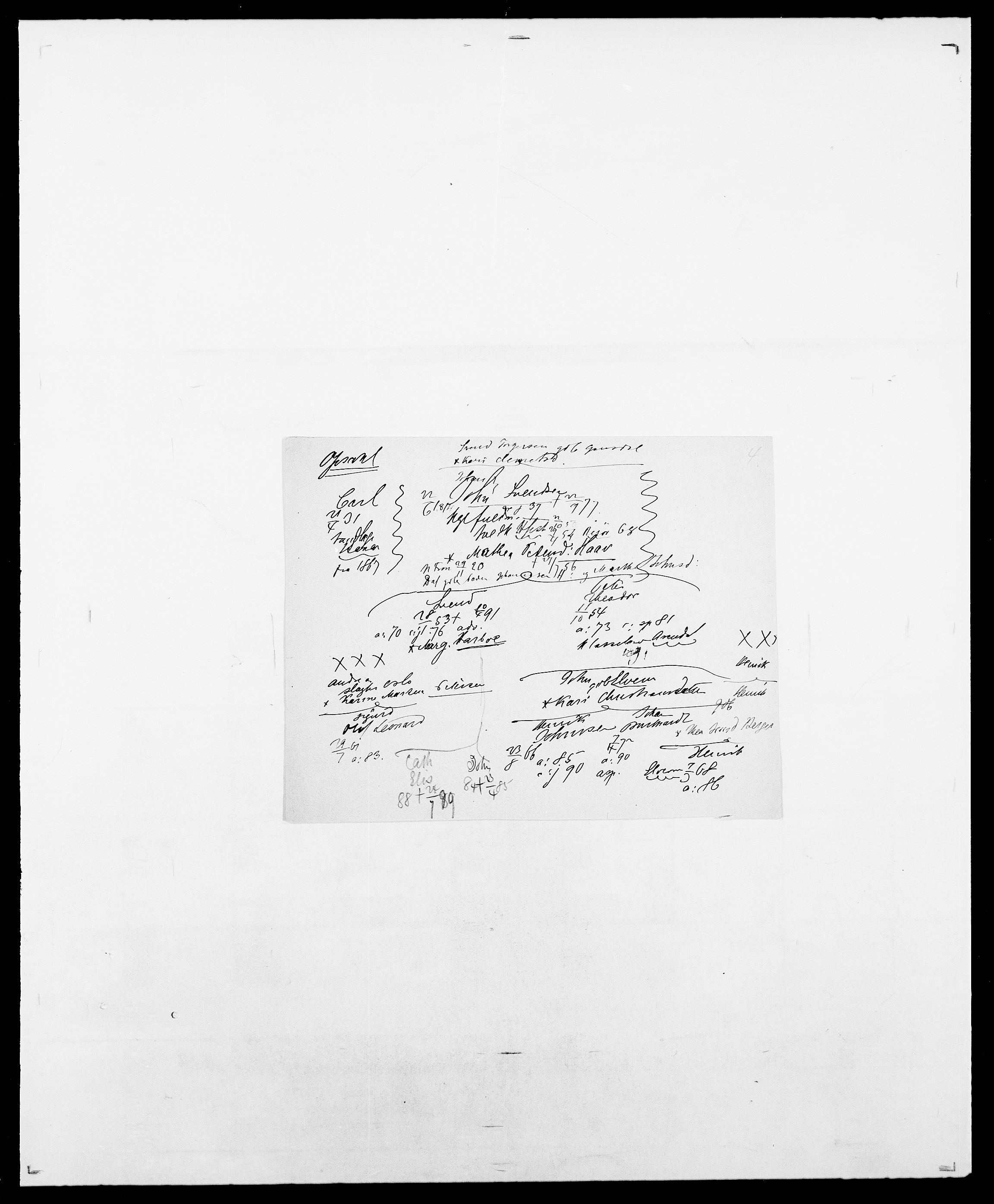 Delgobe, Charles Antoine - samling, AV/SAO-PAO-0038/D/Da/L0029: Obel - Oxholm, s. 390