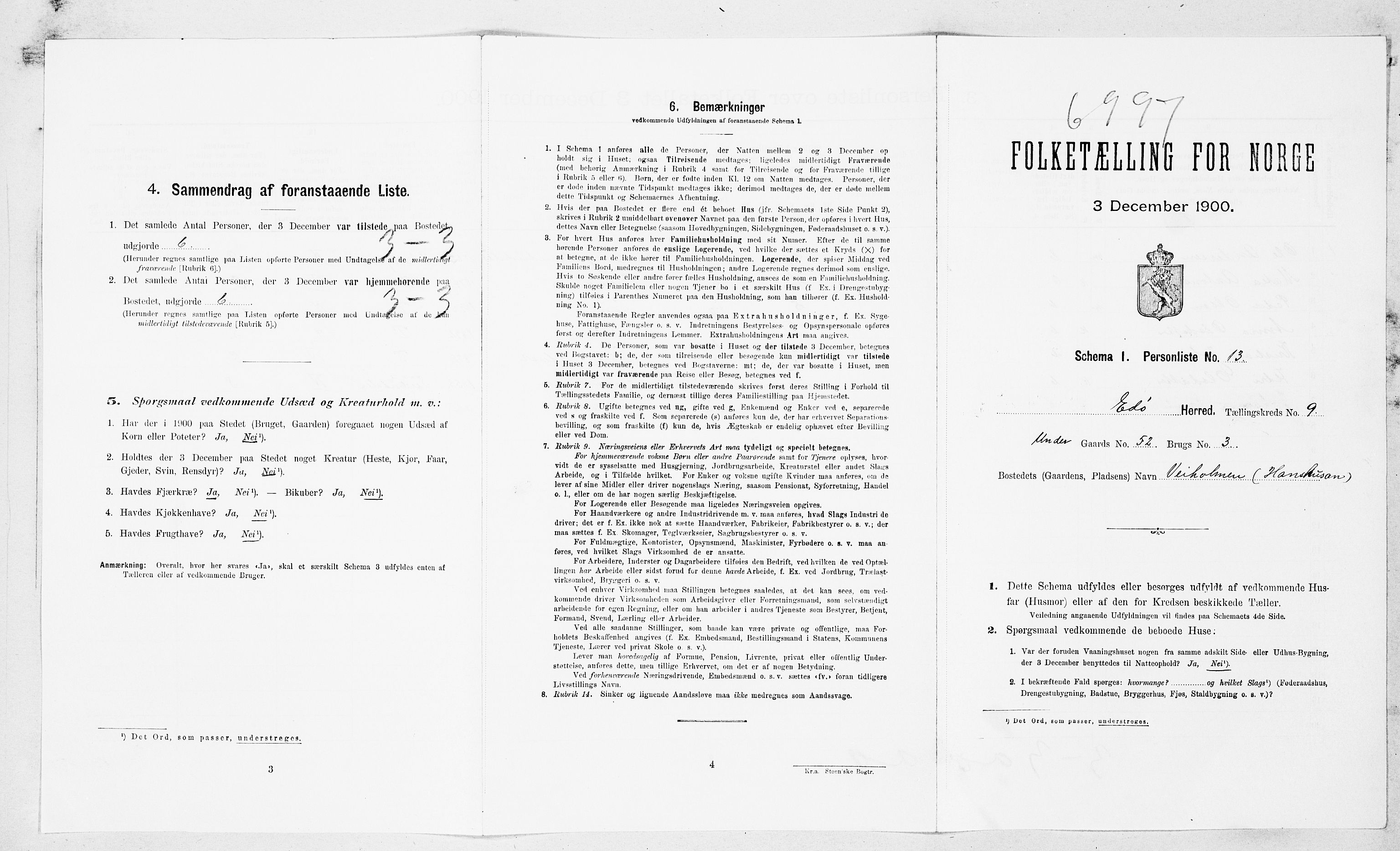 SAT, Folketelling 1900 for 1573 Edøy herred, 1900, s. 752