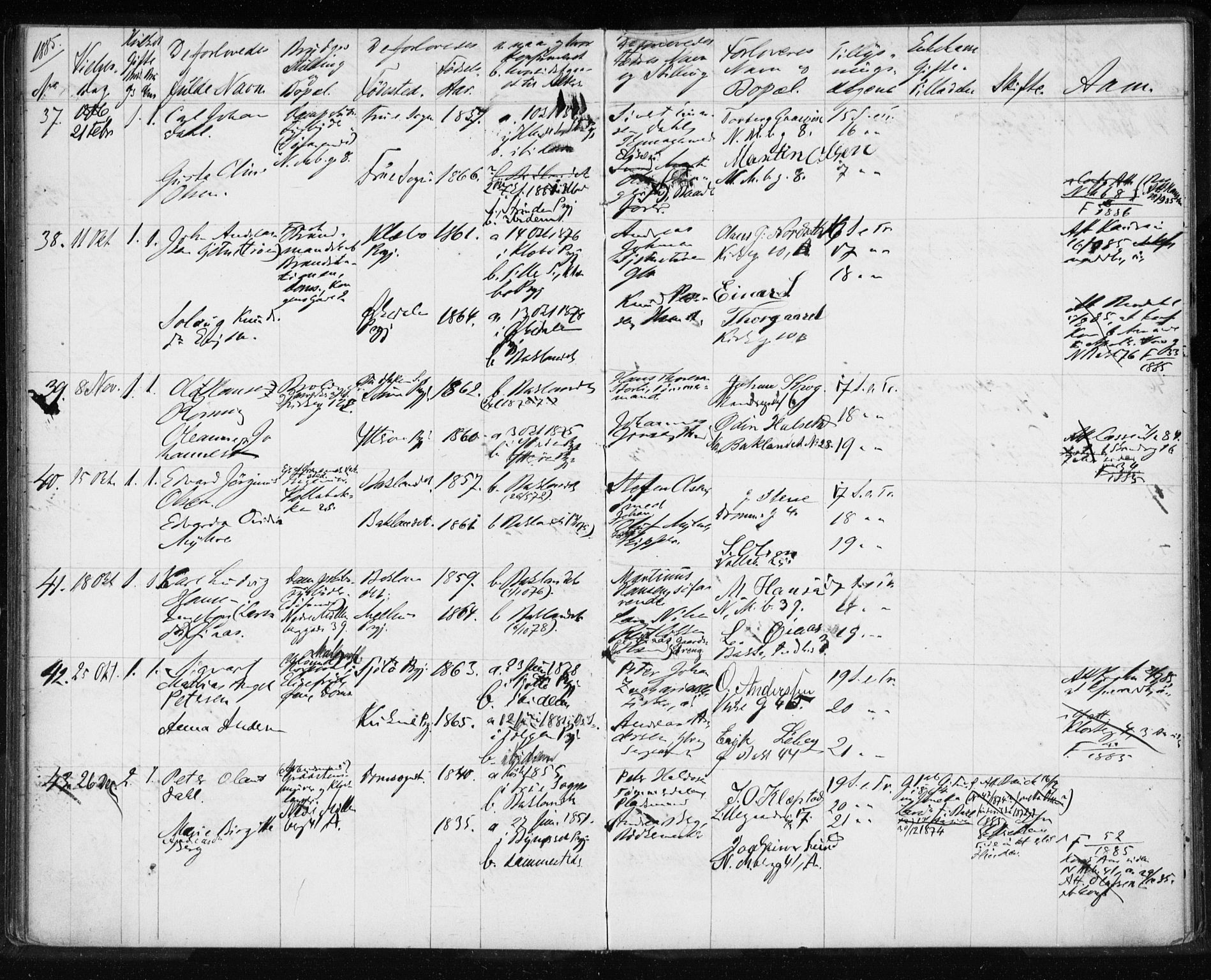 Ministerialprotokoller, klokkerbøker og fødselsregistre - Sør-Trøndelag, AV/SAT-A-1456/604/L0188: Ministerialbok nr. 604A11, 1878-1892