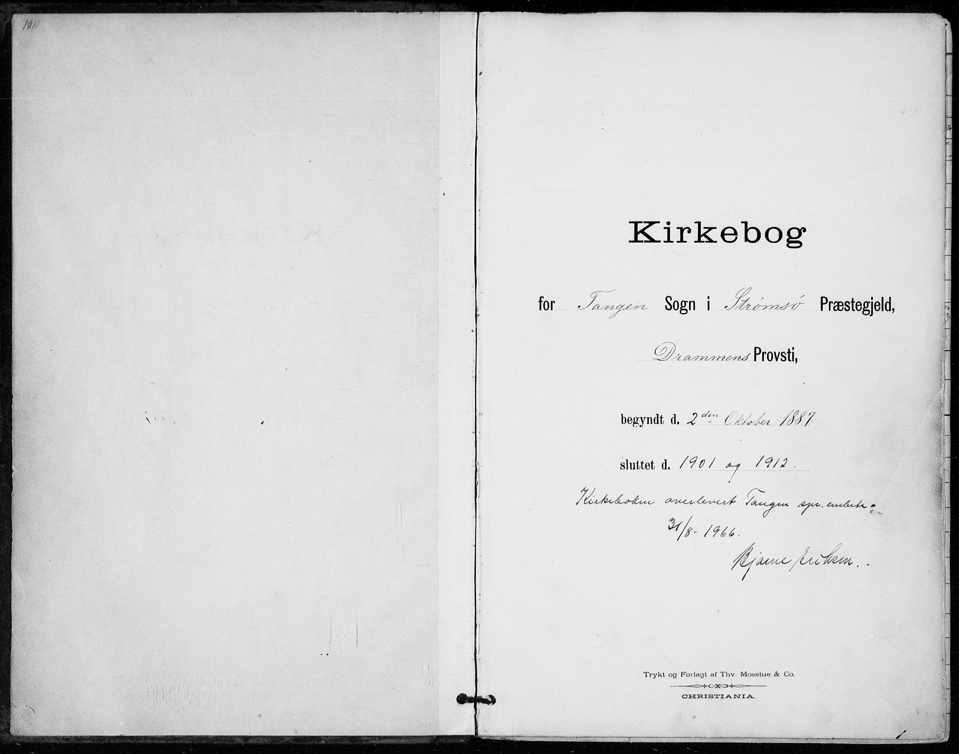 Strømsø kirkebøker, SAKO/A-246/F/Fb/L0007: Ministerialbok nr. II 7, 1887-1928