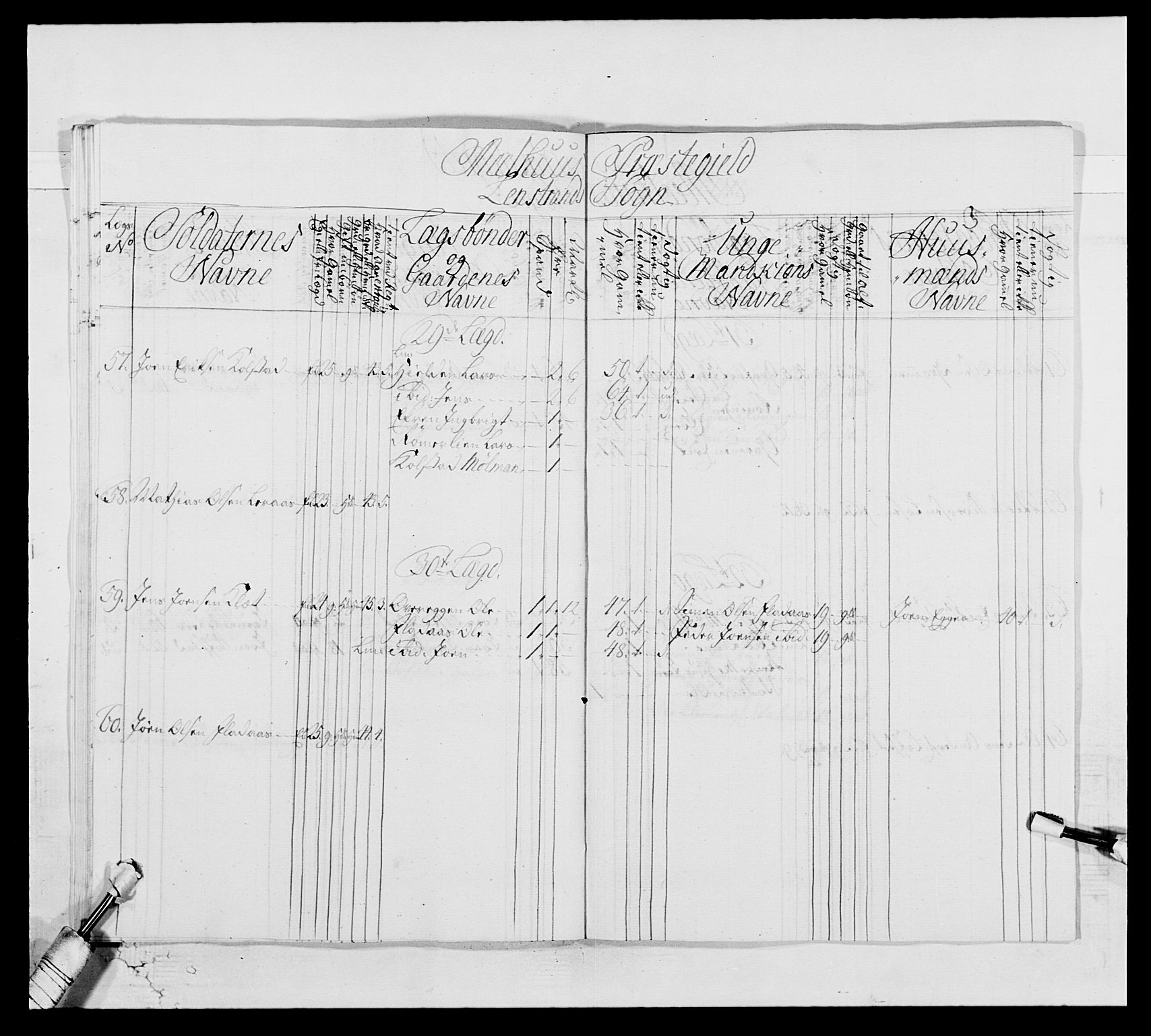 Kommanderende general (KG I) med Det norske krigsdirektorium, AV/RA-EA-5419/E/Ea/L0514: 3. Trondheimske regiment, 1737-1749, s. 488
