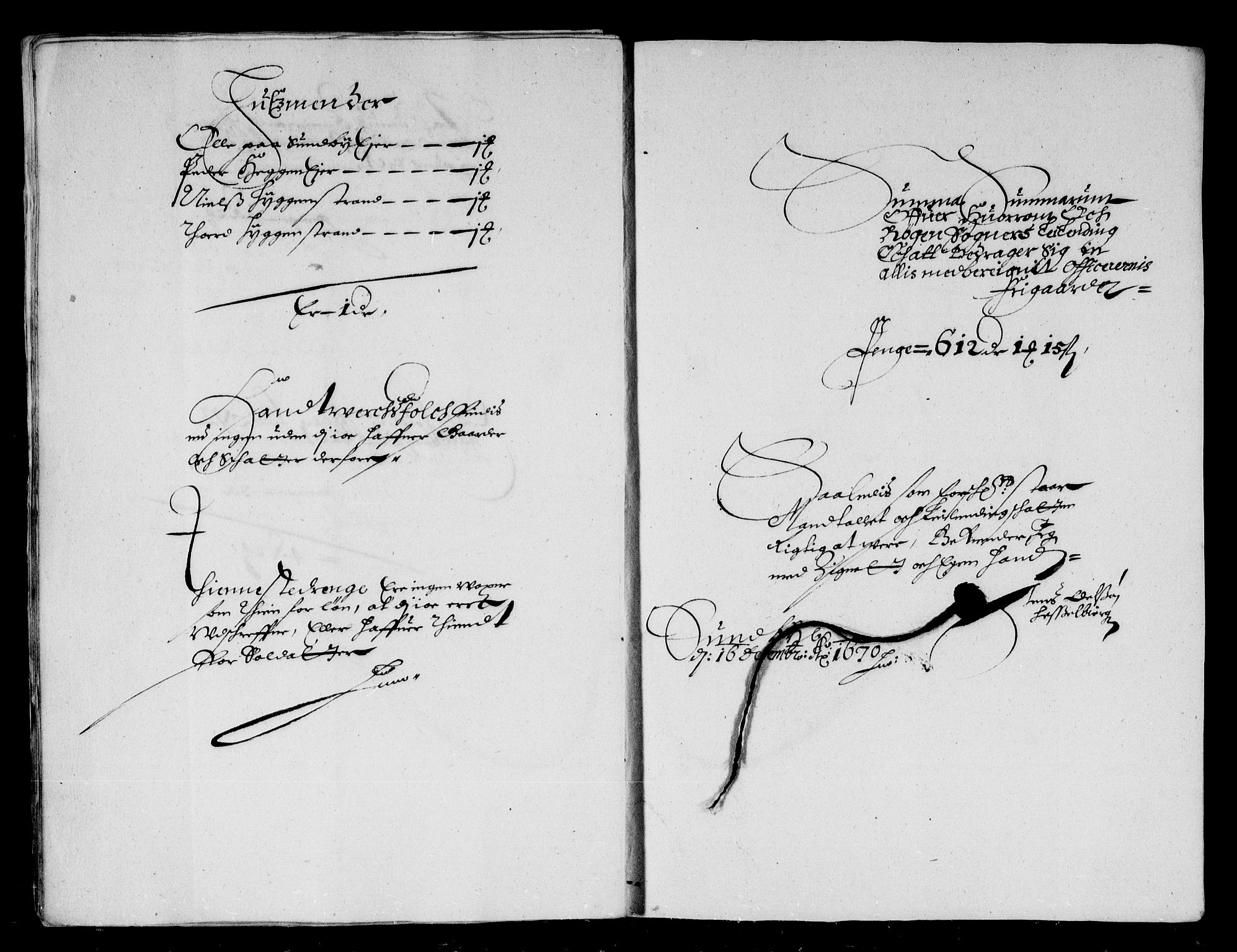 Rentekammeret inntil 1814, Reviderte regnskaper, Stiftamtstueregnskaper, Landkommissariatet på Akershus og Akershus stiftamt, RA/EA-5869/R/Rb/L0072: Akershus stiftamt, 1668-1670