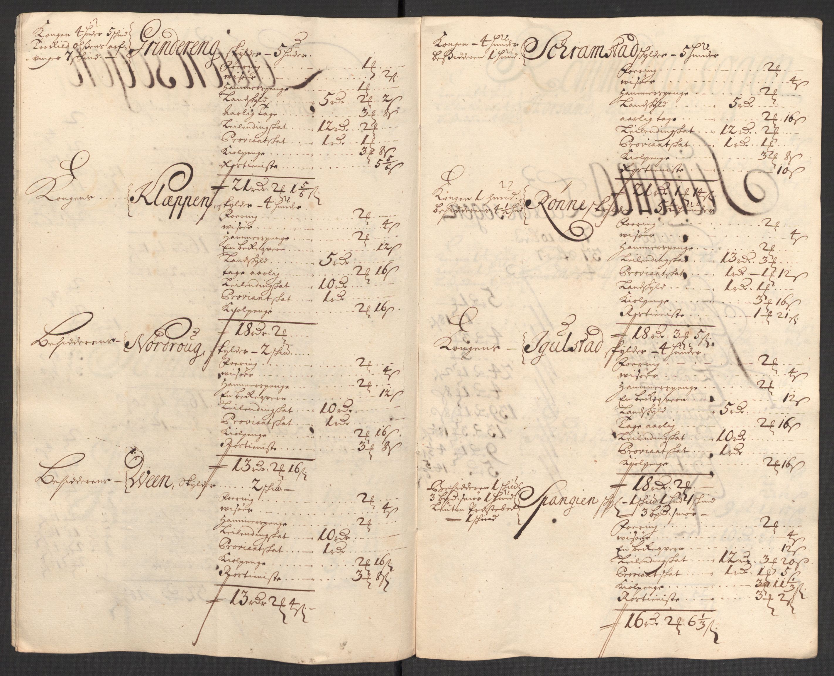 Rentekammeret inntil 1814, Reviderte regnskaper, Fogderegnskap, AV/RA-EA-4092/R16/L1042: Fogderegnskap Hedmark, 1705, s. 99