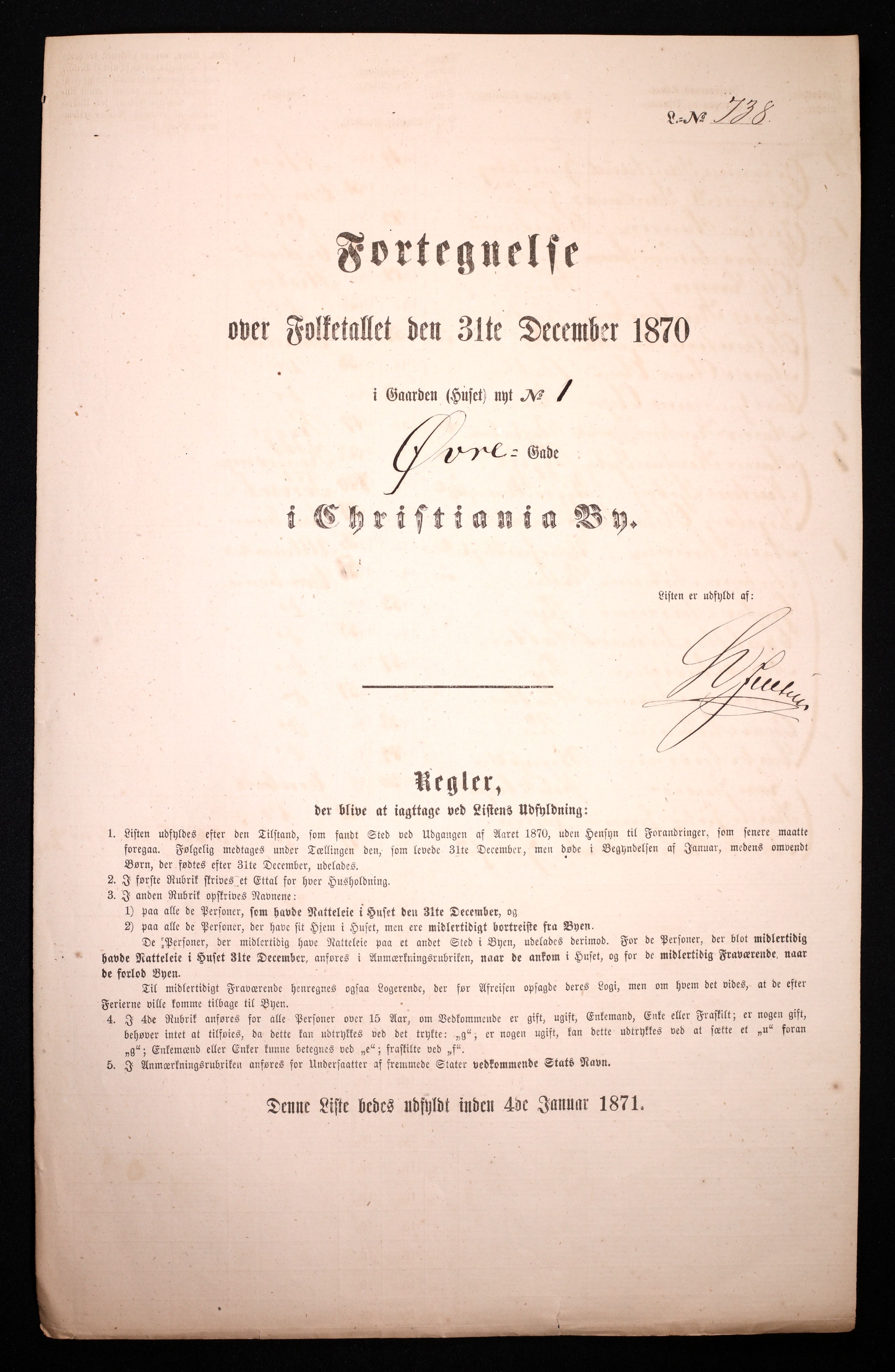 RA, Folketelling 1870 for 0301 Kristiania kjøpstad, 1870, s. 4659