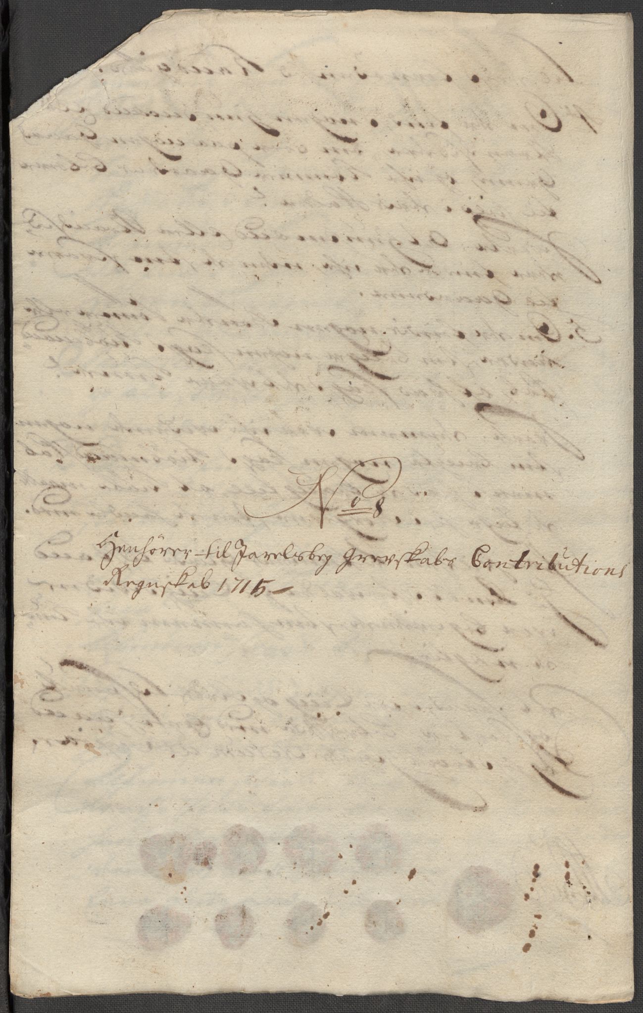 Rentekammeret inntil 1814, Reviderte regnskaper, Fogderegnskap, AV/RA-EA-4092/R32/L1879: Fogderegnskap Jarlsberg grevskap, 1714-1715, s. 388