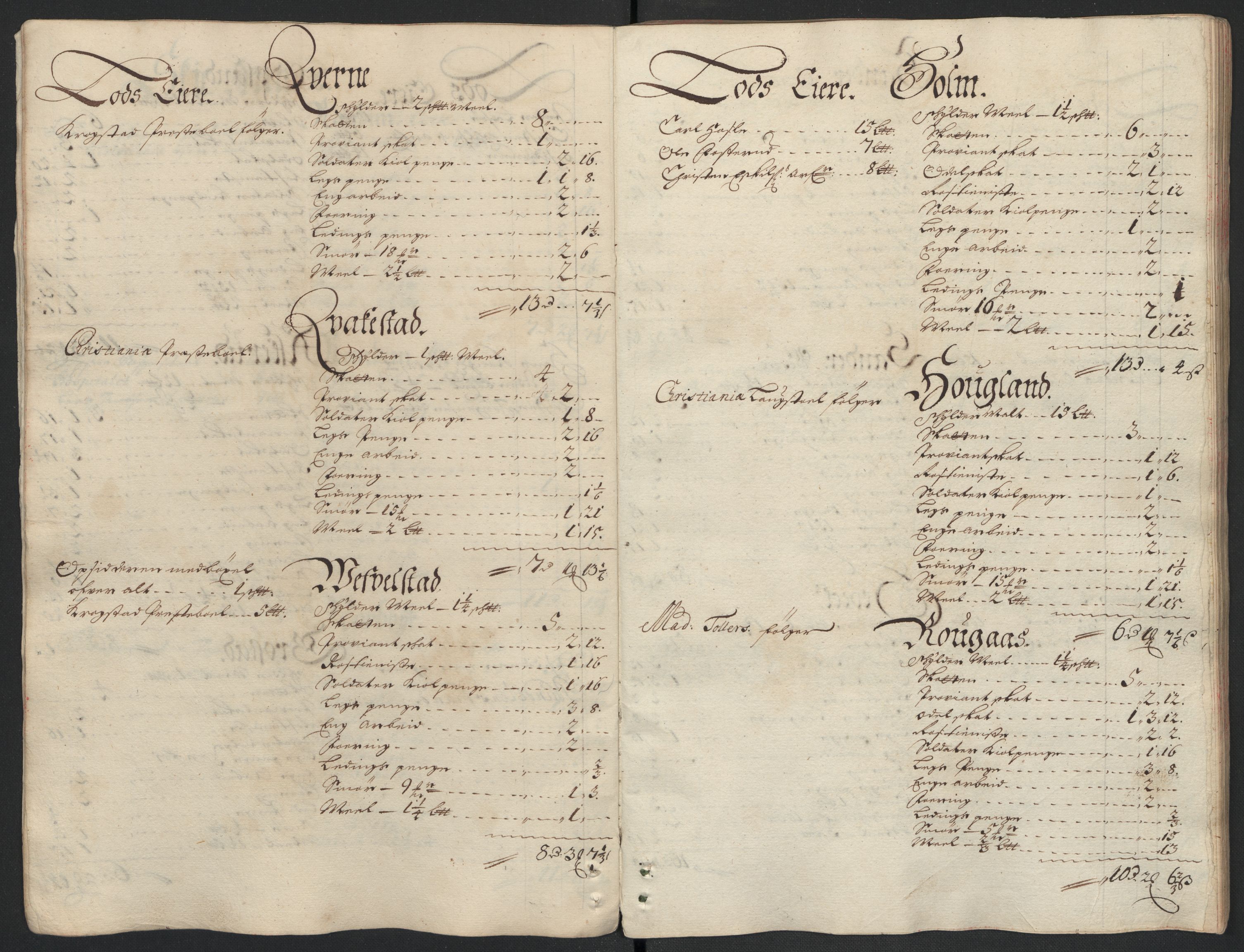 Rentekammeret inntil 1814, Reviderte regnskaper, Fogderegnskap, AV/RA-EA-4092/R10/L0442: Fogderegnskap Aker og Follo, 1699, s. 105