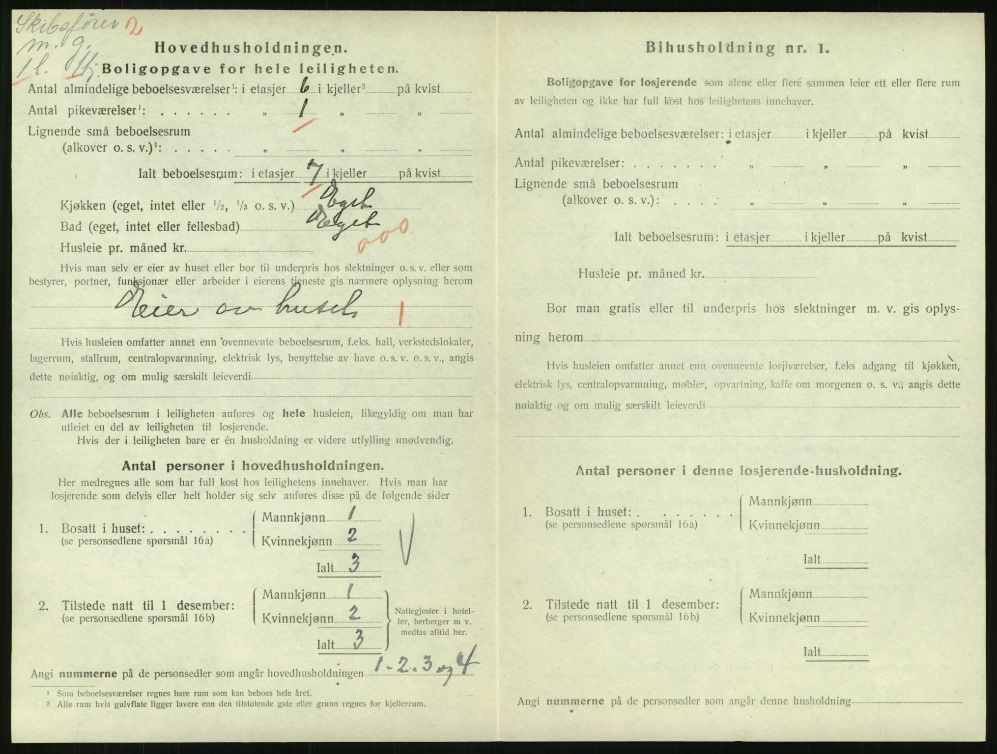 SAH, Folketelling 1920 for 0501 Lillehammer kjøpstad, 1920, s. 1677