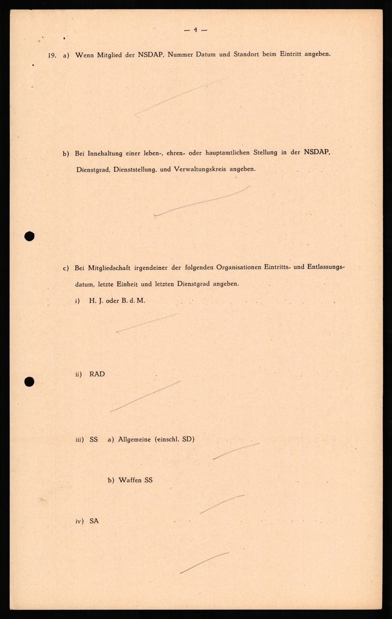 Forsvaret, Forsvarets overkommando II, AV/RA-RAFA-3915/D/Db/L0024: CI Questionaires. Tyske okkupasjonsstyrker i Norge. Tyskere., 1945-1946, s. 345