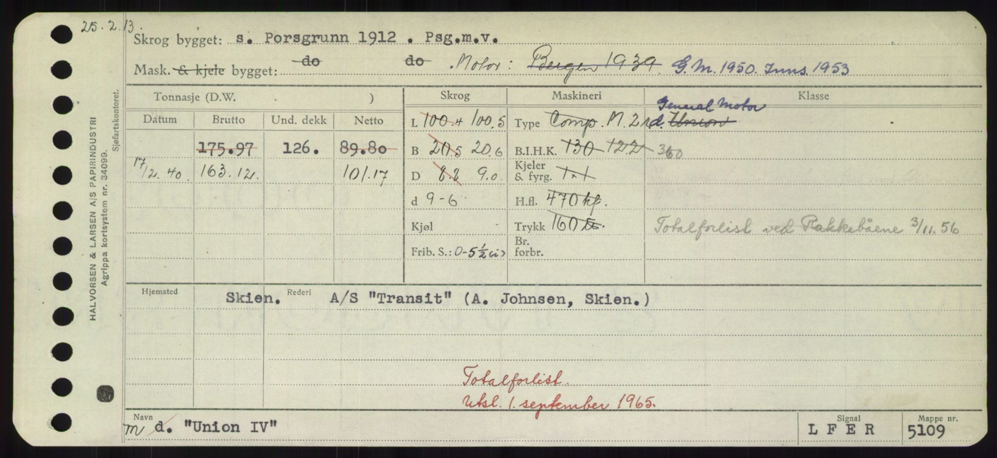 Sjøfartsdirektoratet med forløpere, Skipsmålingen, AV/RA-S-1627/H/Hd/L0040: Fartøy, U-Ve, s. 93