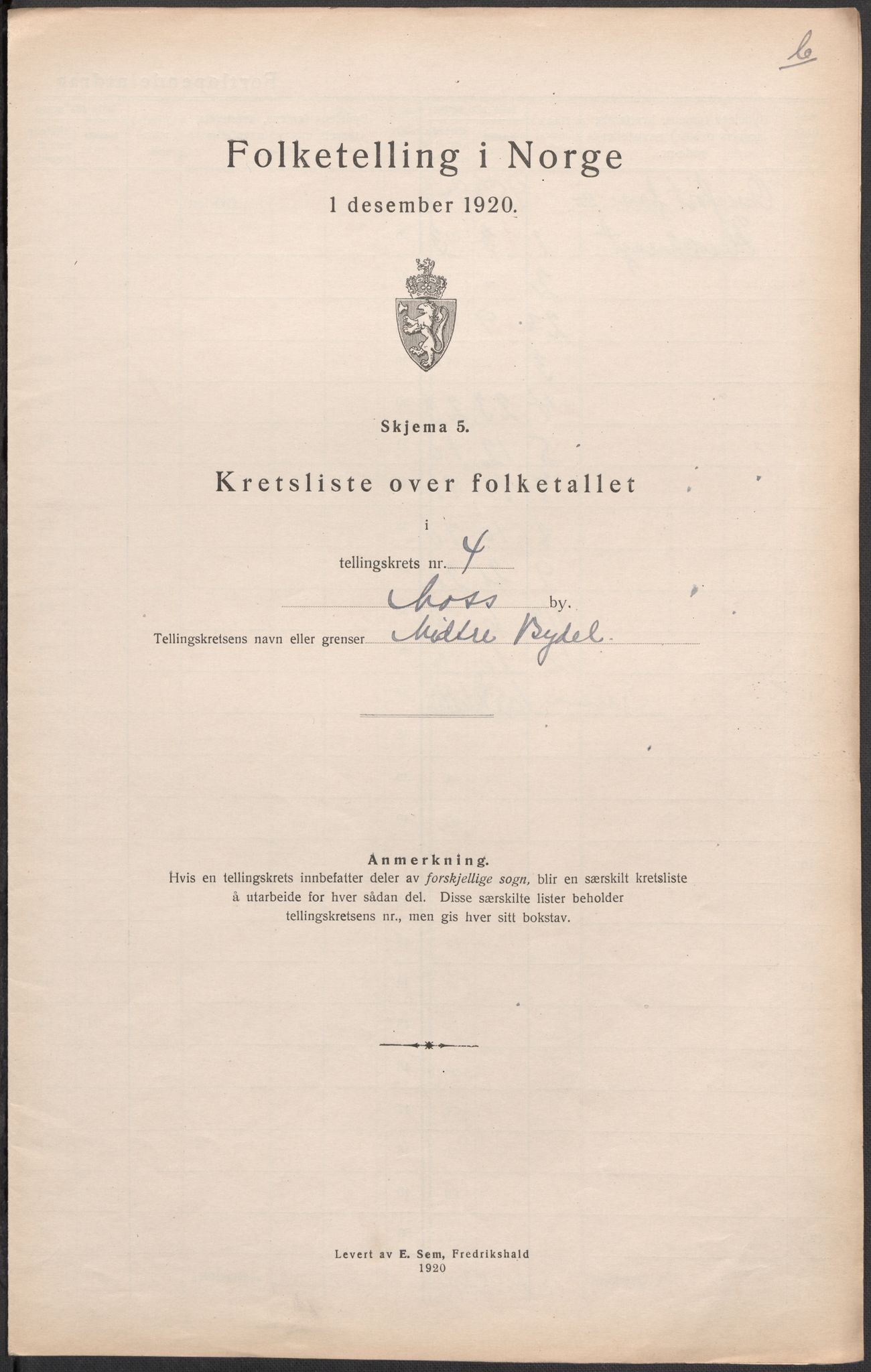 SAO, Folketelling 1920 for 0104 Moss kjøpstad, 1920, s. 22