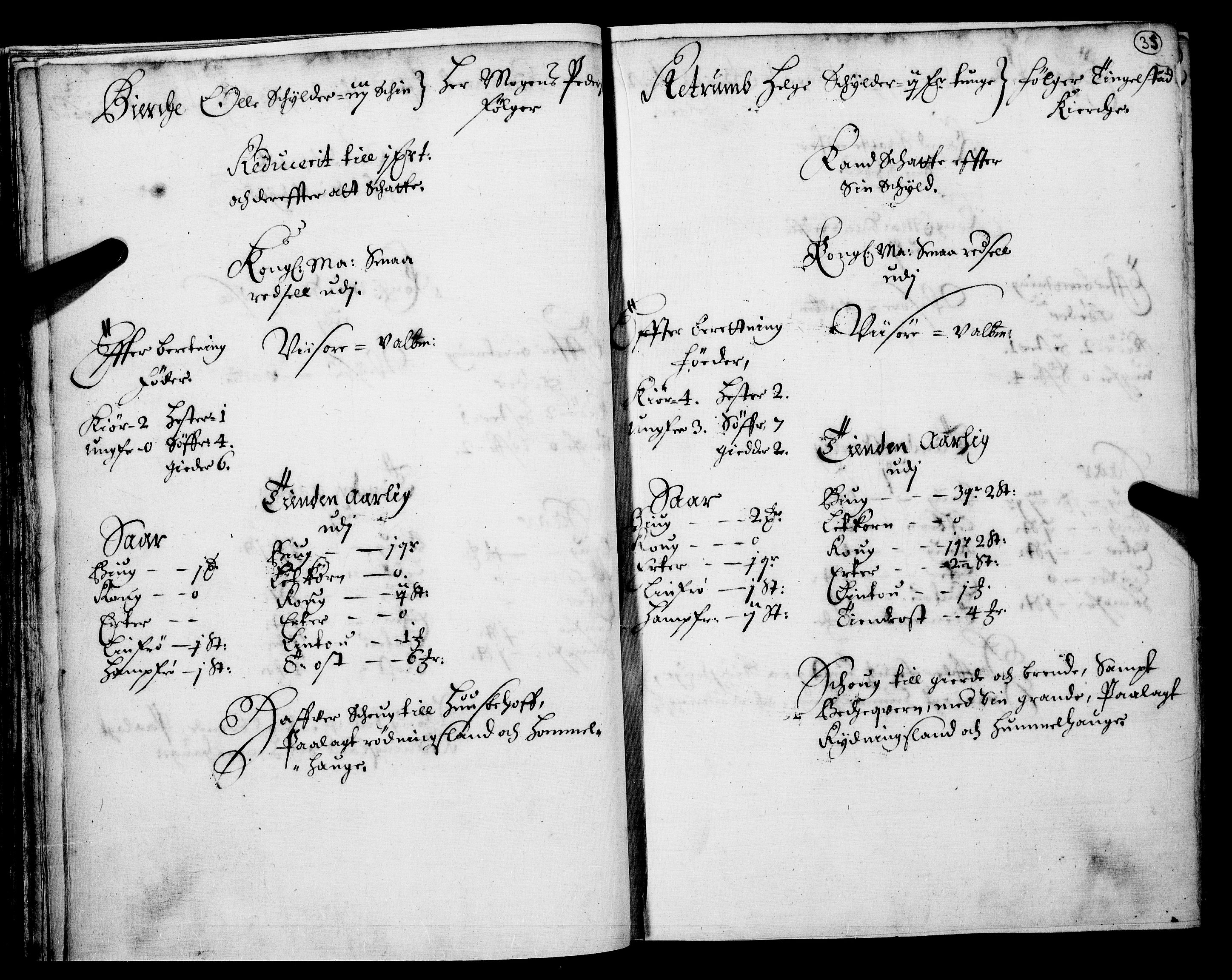 Rentekammeret inntil 1814, Realistisk ordnet avdeling, AV/RA-EA-4070/N/Nb/Nba/L0016: Hadeland og Valdres fogderi, 1. del, 1667, s. 34b-35a