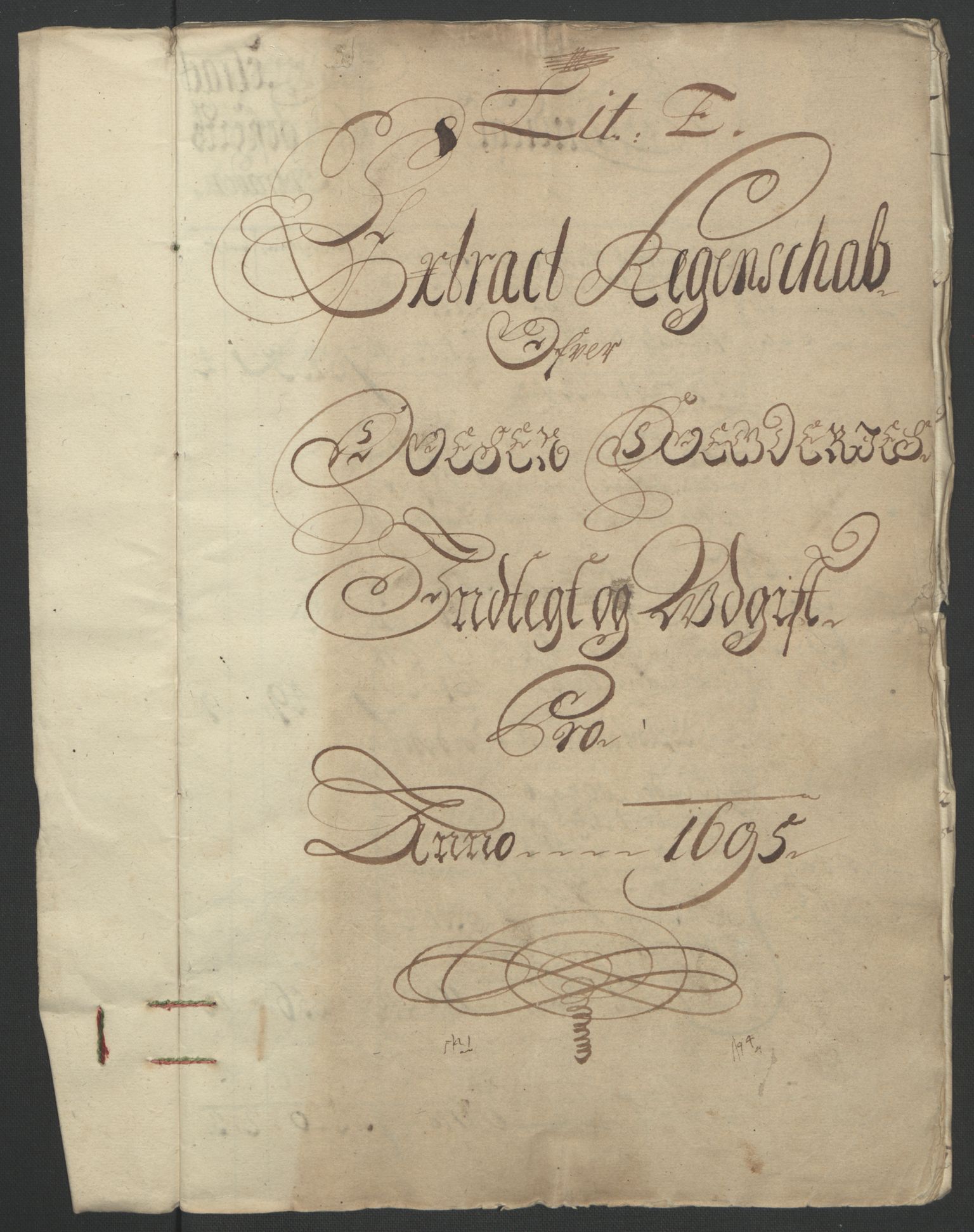 Rentekammeret inntil 1814, Reviderte regnskaper, Fogderegnskap, RA/EA-4092/R57/L3851: Fogderegnskap Fosen, 1695-1696, s. 4