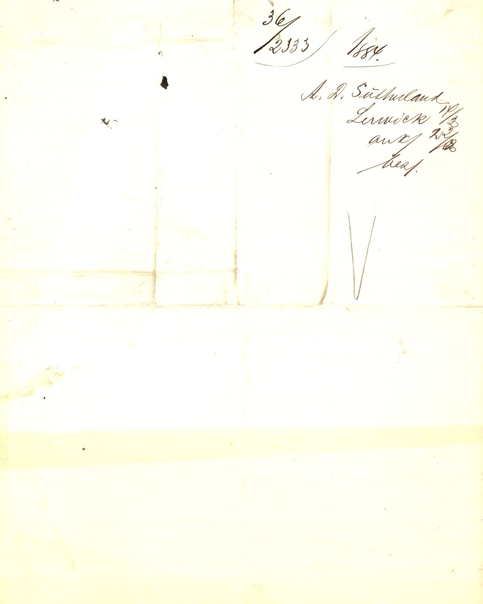 Pa 63 - Østlandske skibsassuranceforening, VEMU/A-1079/G/Ga/L0017/0009: Havaridokumenter / Agnese, Agnes, Adelphia, Kvik, Varnæs, 1884, s. 76