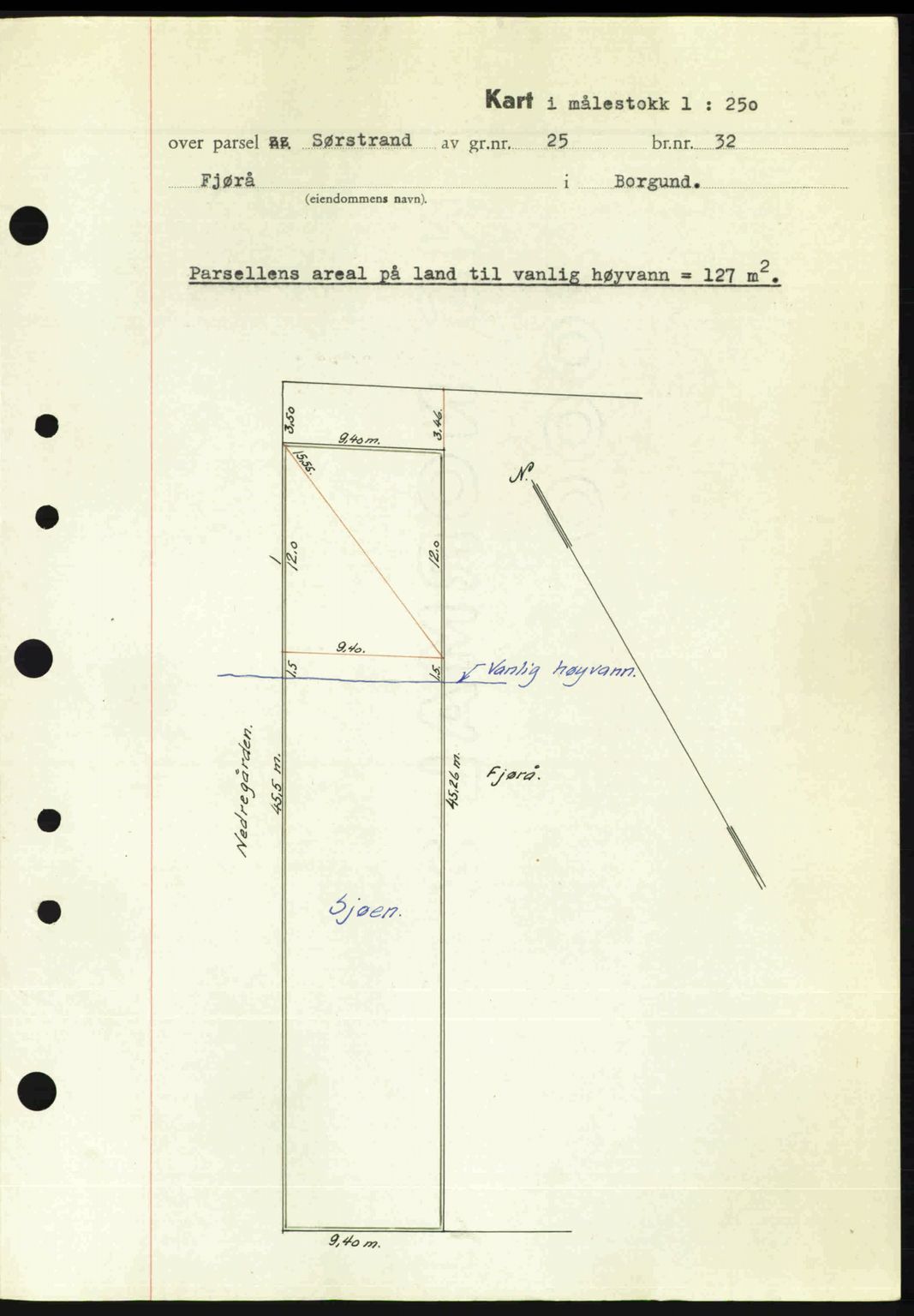 Nordre Sunnmøre sorenskriveri, AV/SAT-A-0006/1/2/2C/2Ca: Pantebok nr. A24, 1947-1947, Dagboknr: 969/1947