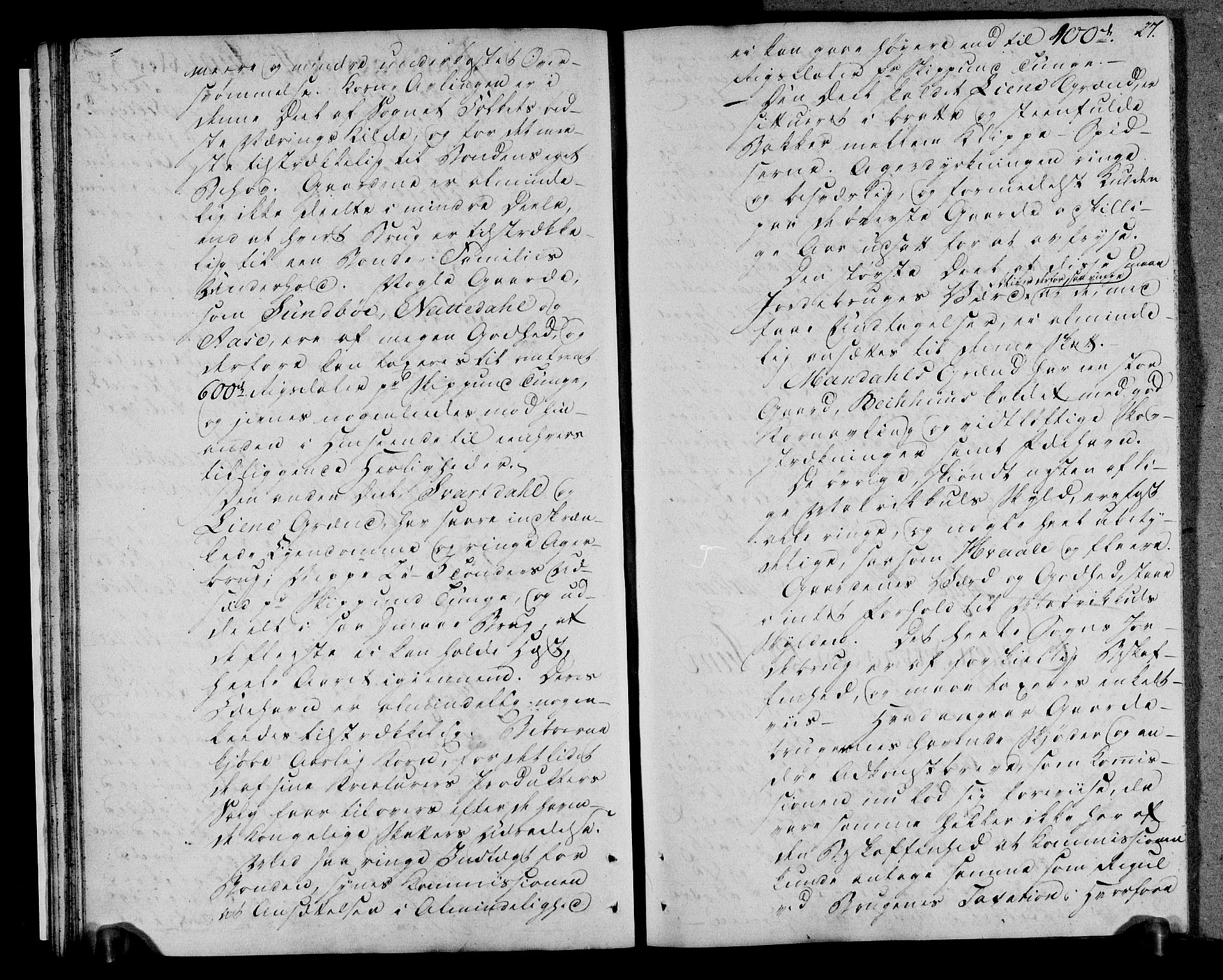 Rentekammeret inntil 1814, Realistisk ordnet avdeling, AV/RA-EA-4070/N/Ne/Nea/L0073: Øvre Telemarken fogderi. Deliberasjonsprotokoll, 1803, s. 29