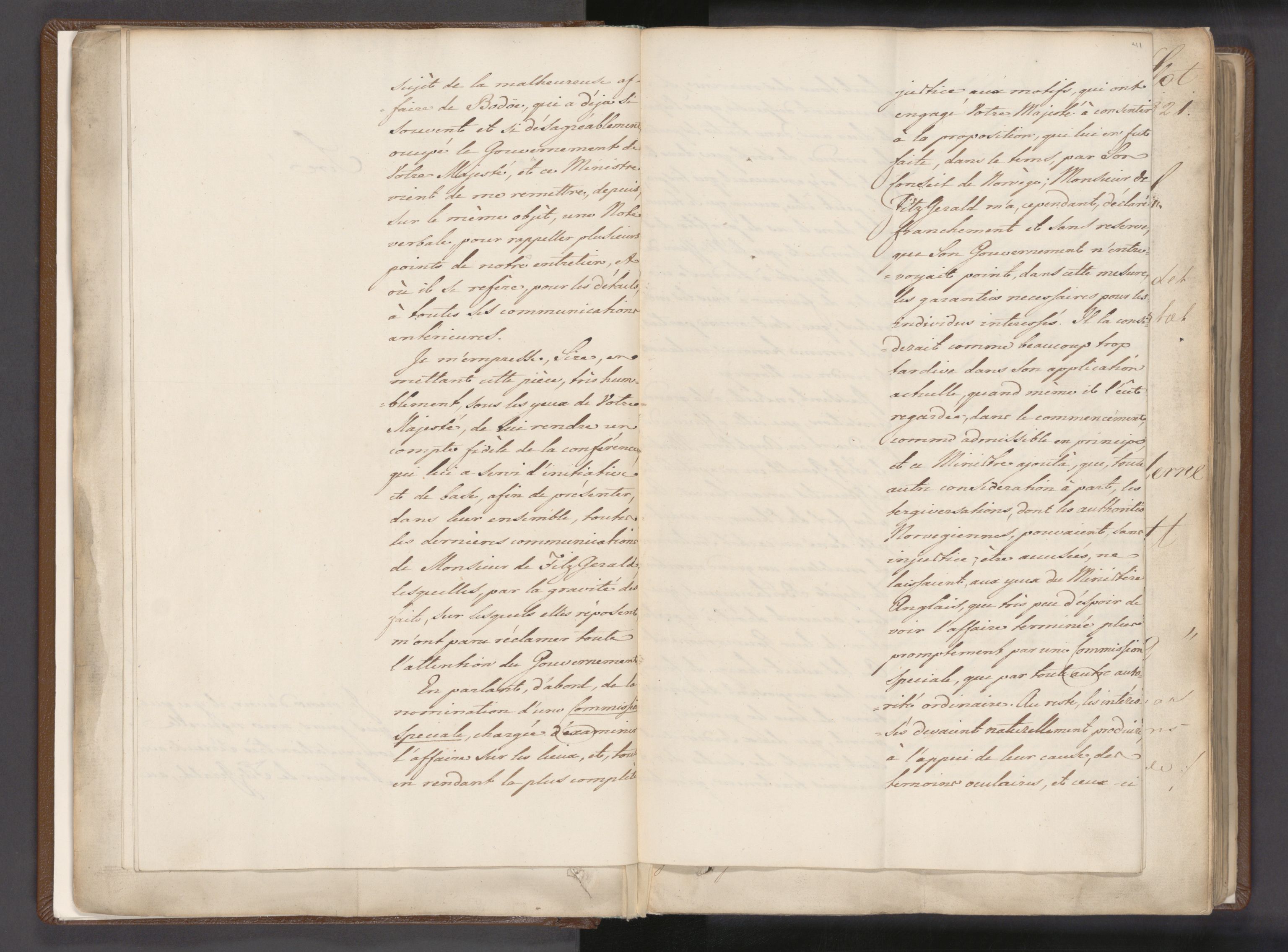 Statsrådssekretariatet, AV/RA-S-1001/A/Ab/L0011: Kgl. res. nr. 5263-5678 I, 1821, s. 41