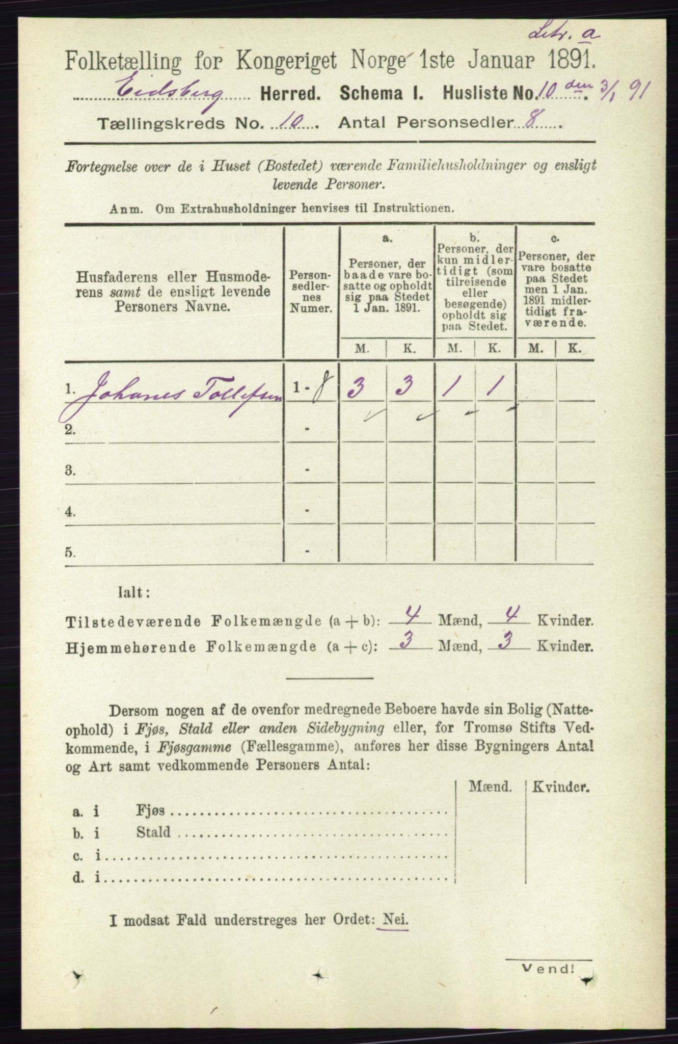 RA, Folketelling 1891 for 0125 Eidsberg herred, 1891, s. 5545