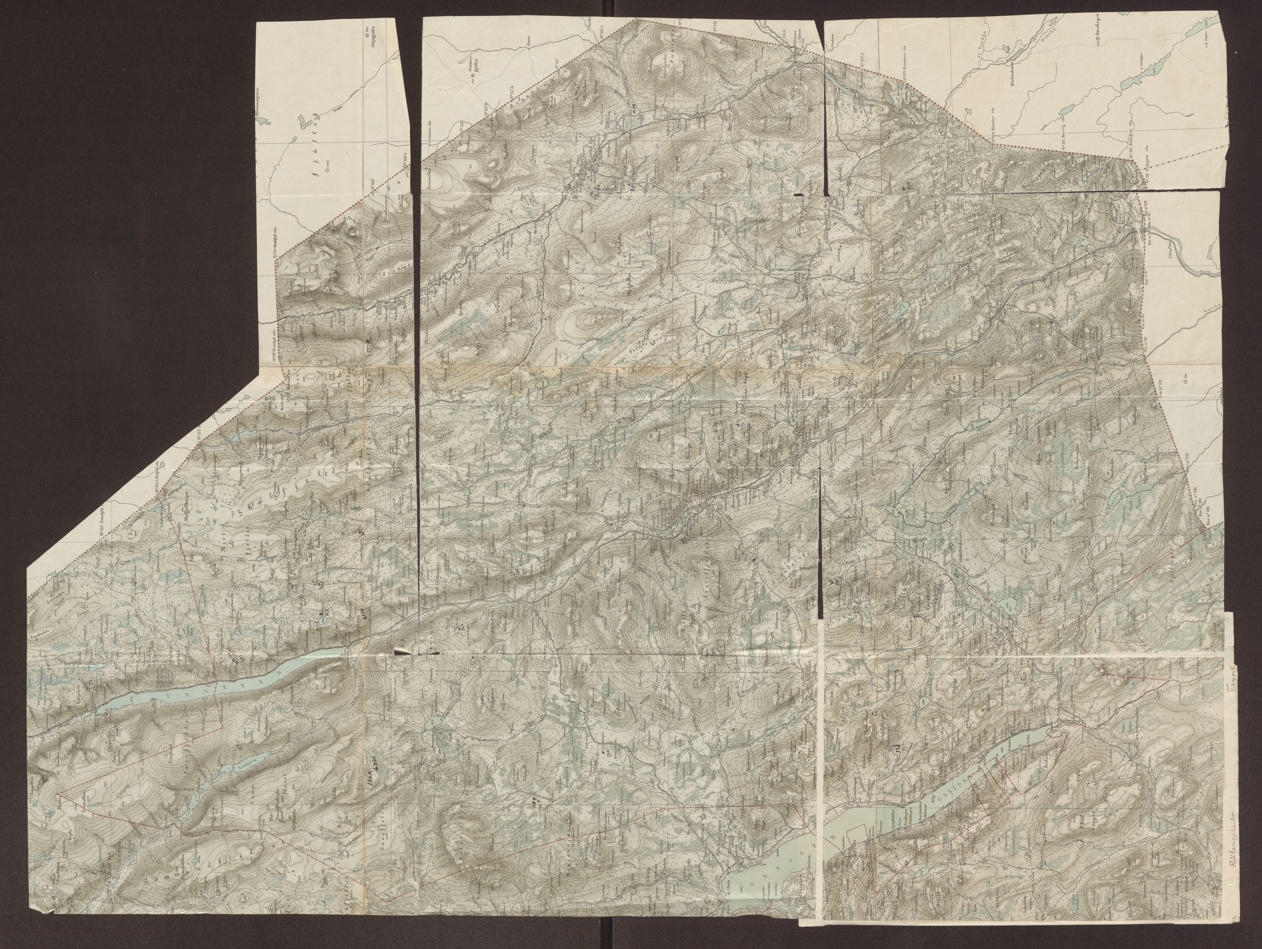 Instituttet for sammenlignende kulturforskning, AV/RA-PA-0424/F/Fc/L0003/0002: Eske B3: / Hedmark (perm V), 1934-1937