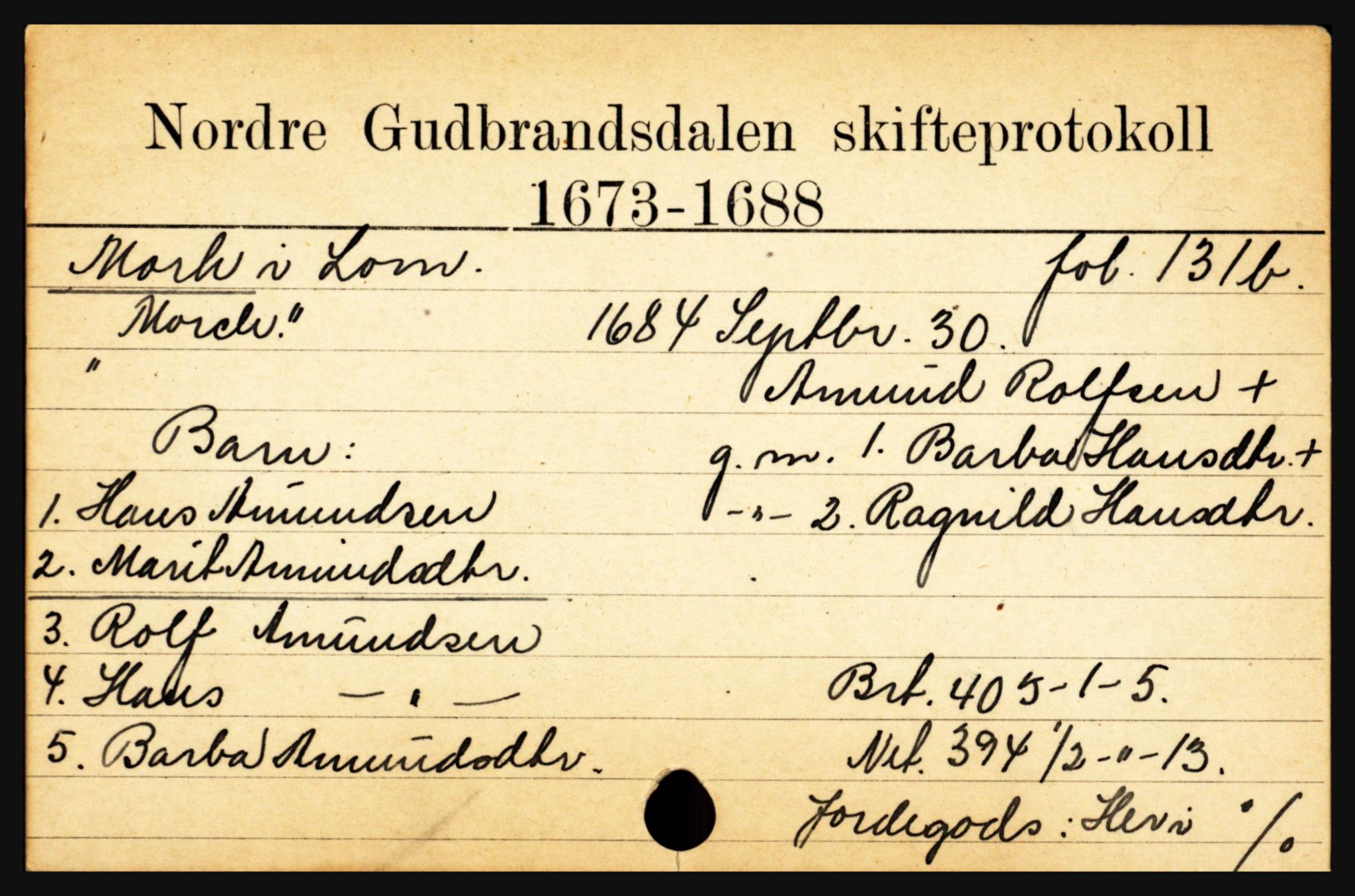 Nord-Gudbrandsdal tingrett, SAH/TING-002/J, 1658-1900, s. 9209