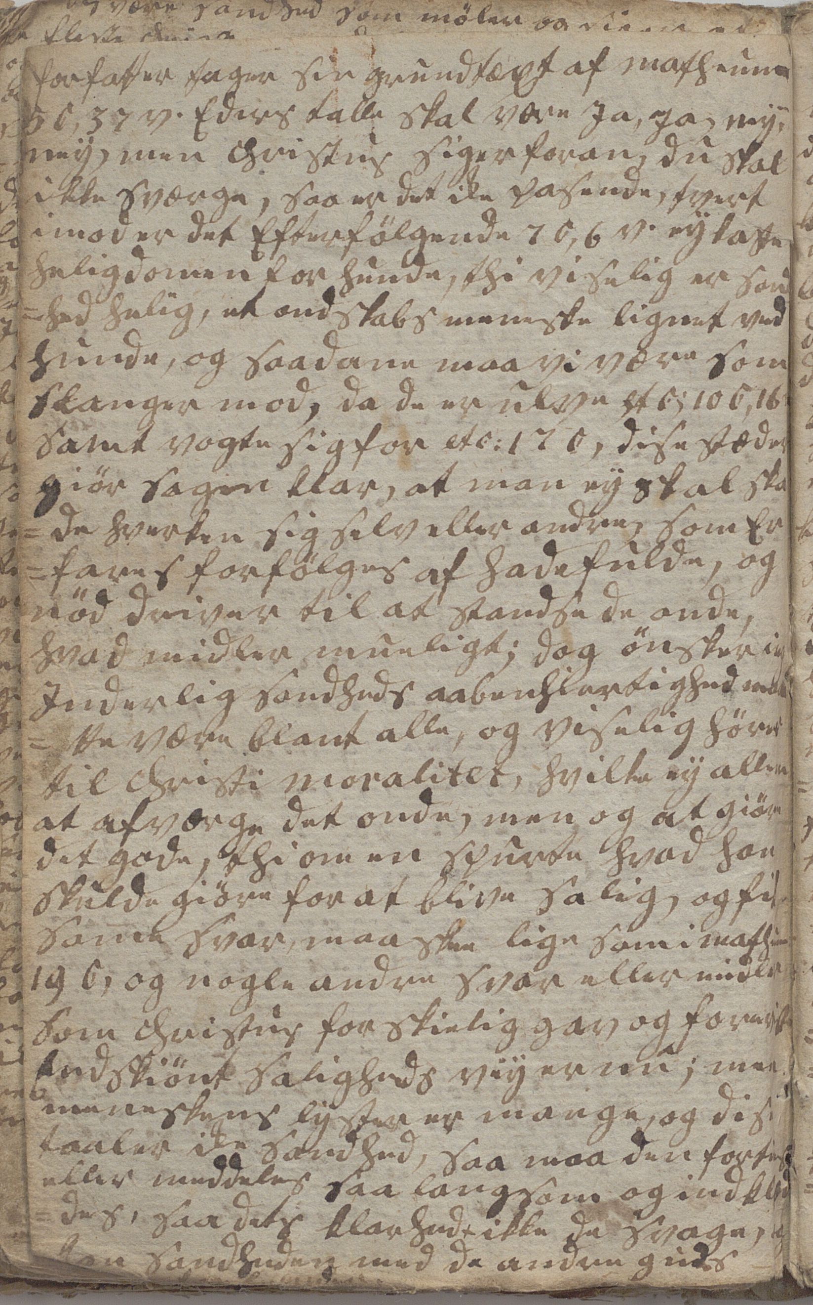 Heggtveitsamlingen, TMF/A-1007/H/L0046/0007: Brev, kopibøker, prekener, manus etc.  / "Fossem" - Kopibok. Sanger og brev, 1800-1802