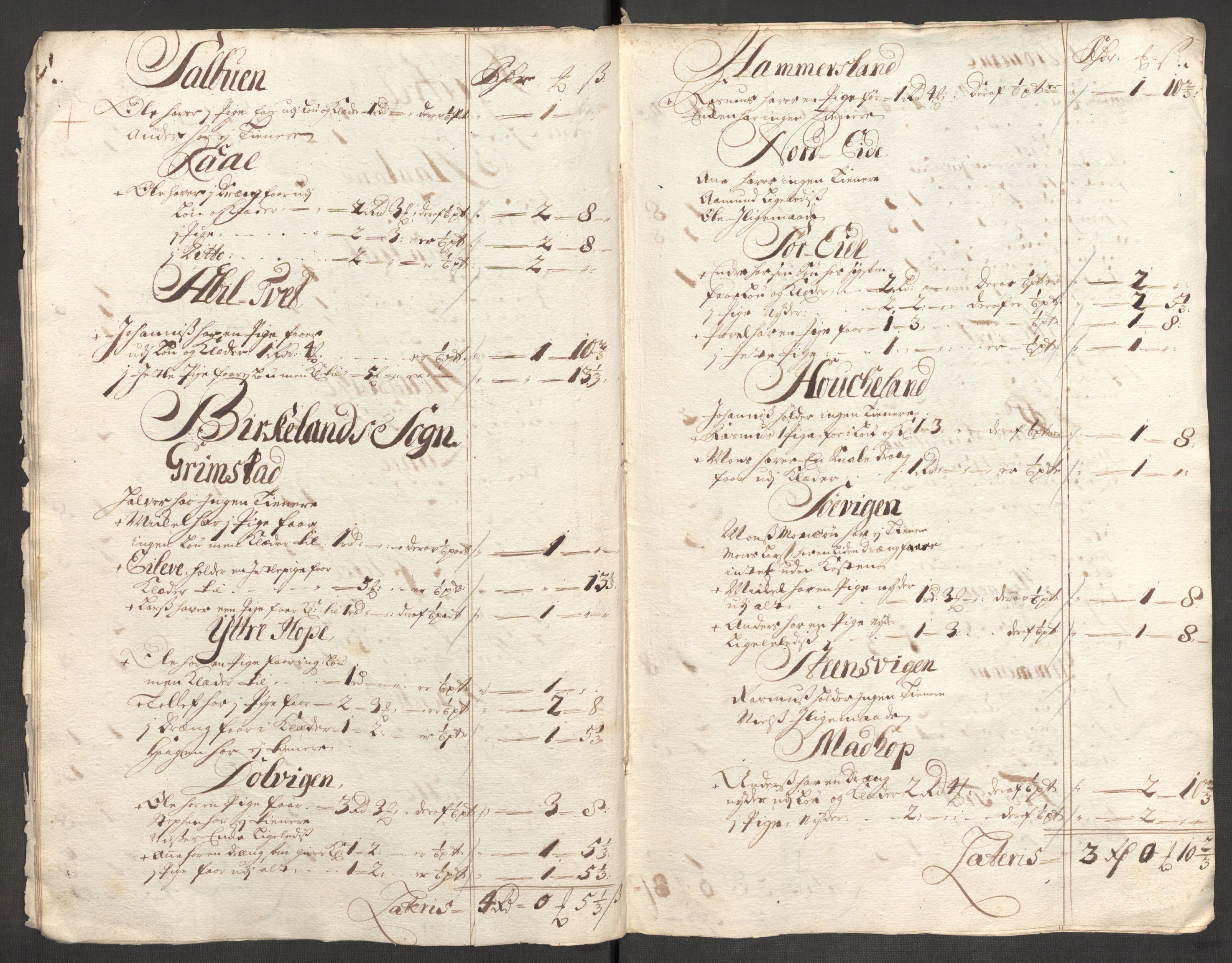 Rentekammeret inntil 1814, Reviderte regnskaper, Fogderegnskap, RA/EA-4092/R51/L3193: Fogderegnskap Nordhordland og Voss, 1711, s. 265