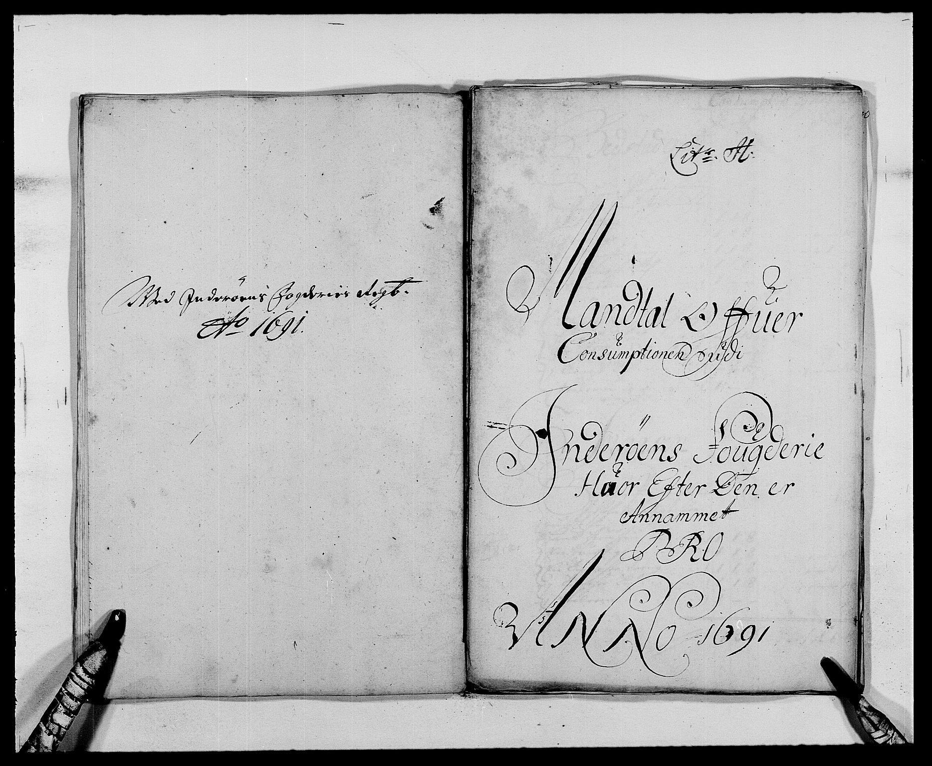 Rentekammeret inntil 1814, Reviderte regnskaper, Fogderegnskap, AV/RA-EA-4092/R63/L4307: Fogderegnskap Inderøy, 1690-1691, s. 334