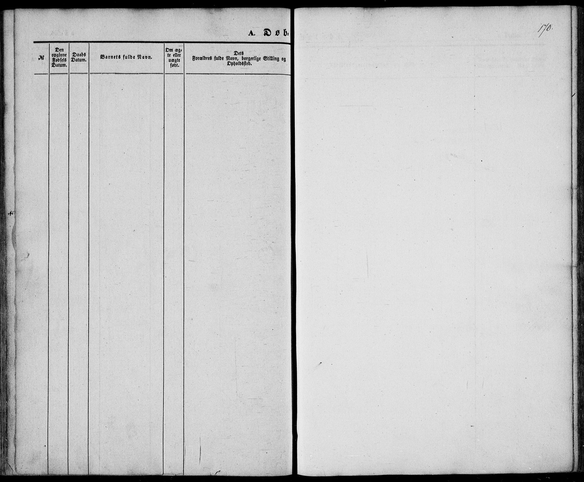 Vinje kirkebøker, AV/SAKO-A-312/F/Fa/L0004: Ministerialbok nr. I 4, 1843-1869, s. 170