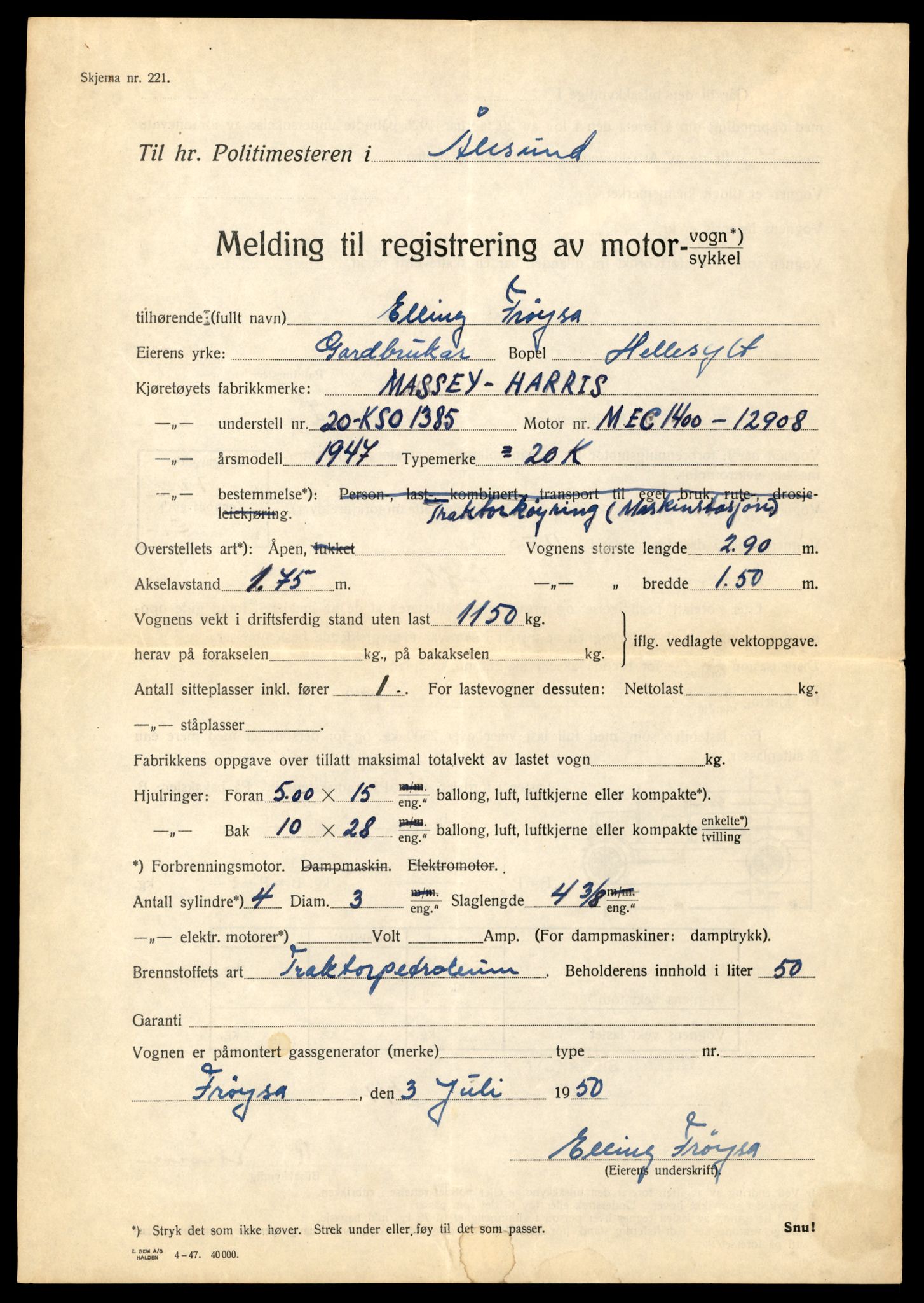 Møre og Romsdal vegkontor - Ålesund trafikkstasjon, AV/SAT-A-4099/F/Fe/L0033: Registreringskort for kjøretøy T 12151 - T 12474, 1927-1998, s. 3033