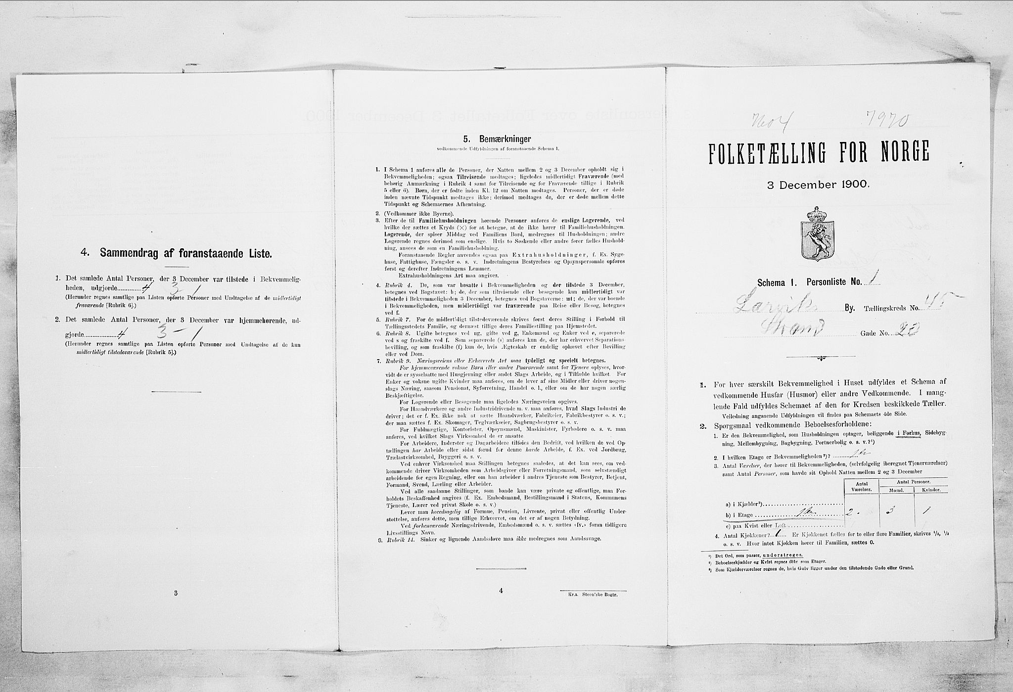RA, Folketelling 1900 for 0707 Larvik kjøpstad, 1900, s. 6746