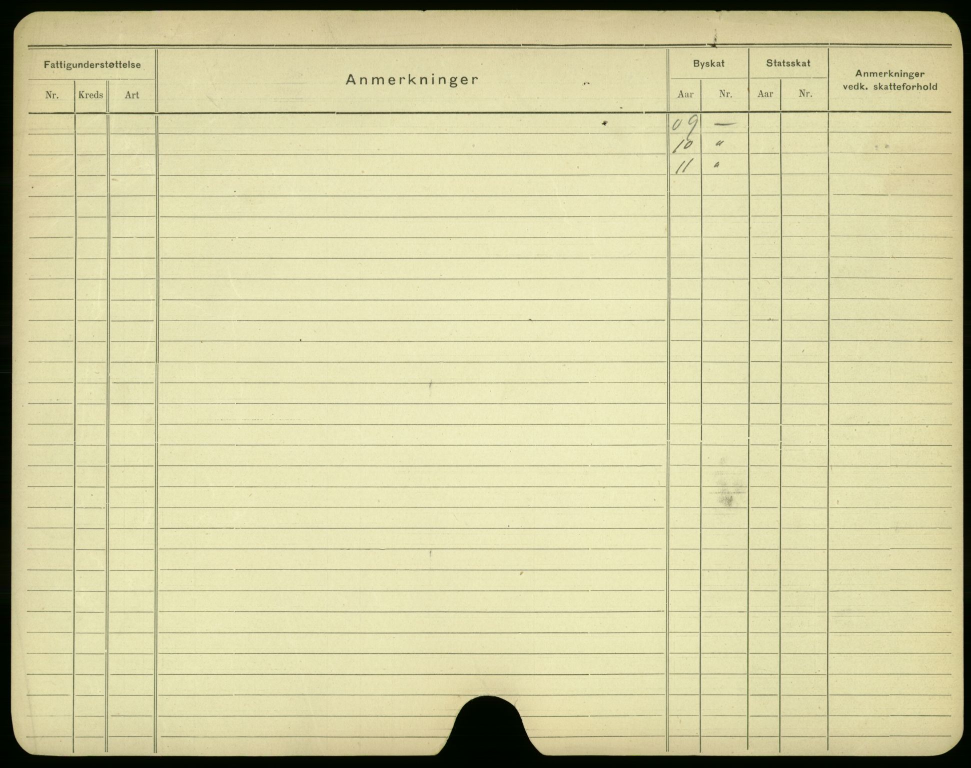 Oslo folkeregister, Registerkort, AV/SAO-A-11715/F/Fa/Fac/L0005: Menn, 1906-1914, s. 26b