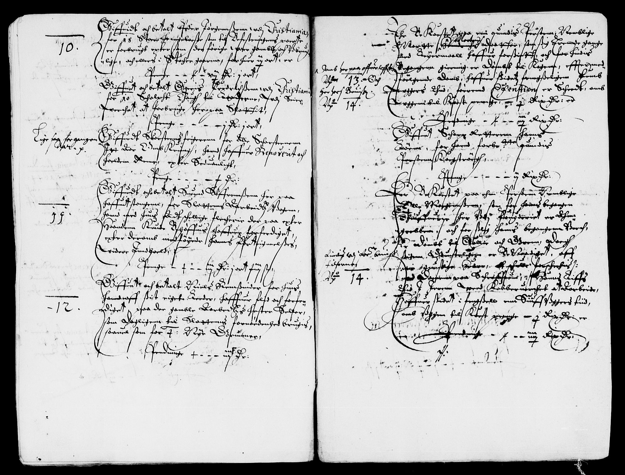 Rentekammeret inntil 1814, Reviderte regnskaper, Lensregnskaper, AV/RA-EA-5023/R/Rb/Rba/L0171: Akershus len, 1643-1644