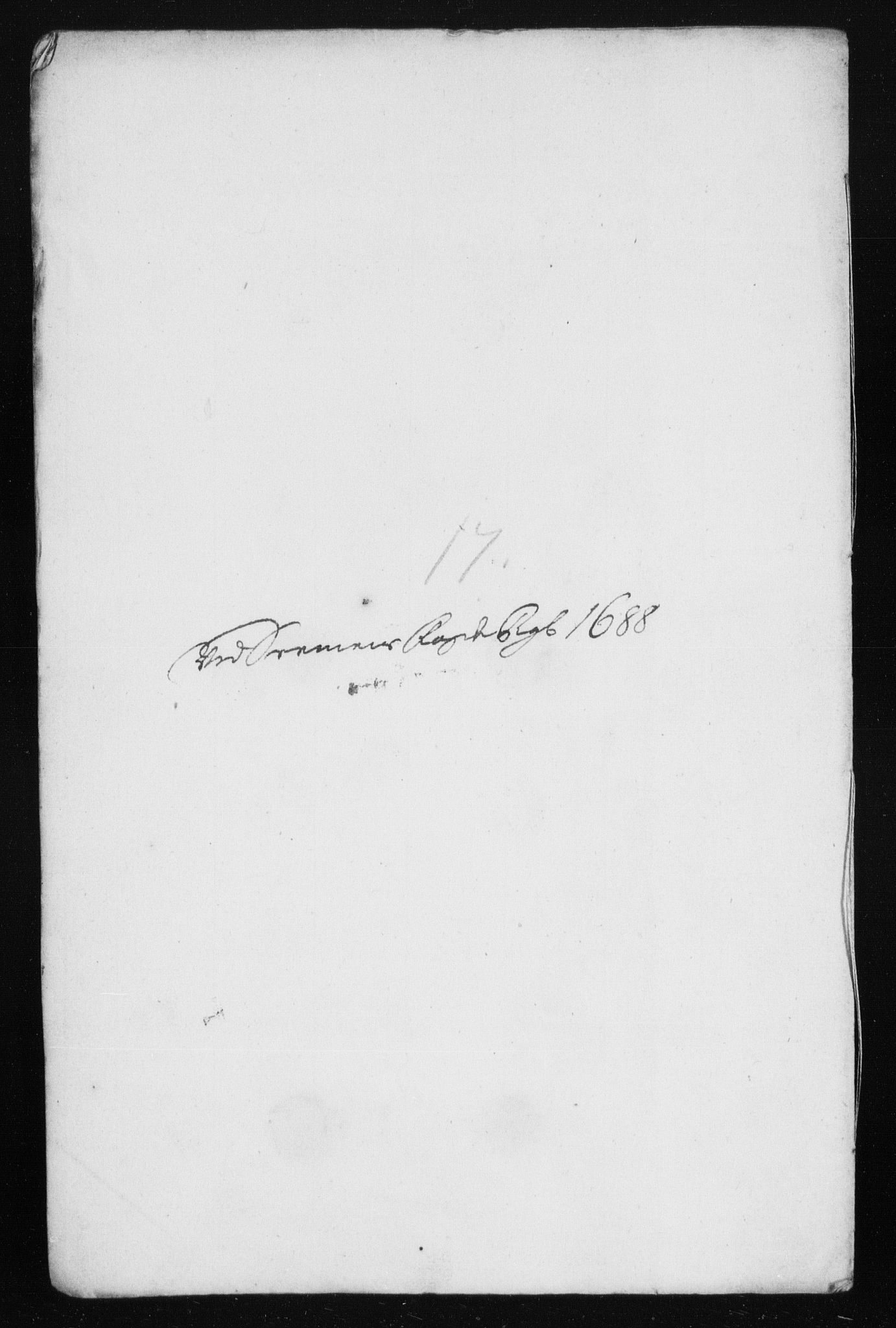 Rentekammeret inntil 1814, Reviderte regnskaper, Stiftamtstueregnskaper, Trondheim stiftamt og Nordland amt, AV/RA-EA-6044/R/Rh/L0012: Nordland amt, 1688