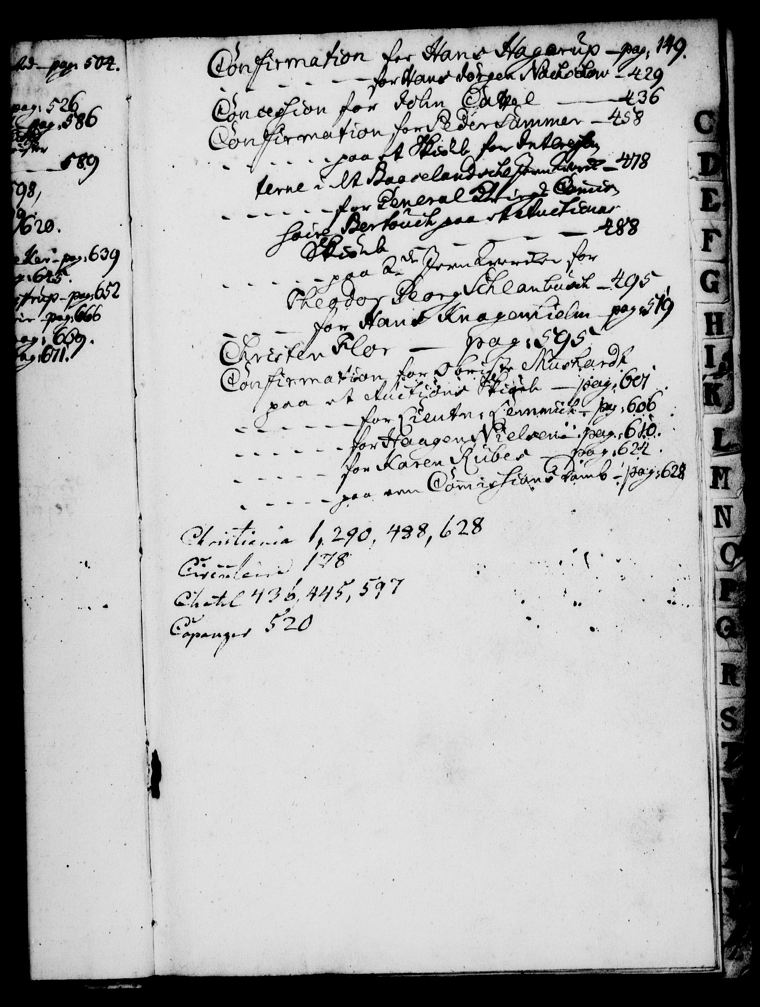 Rentekammeret, Kammerkanselliet, RA/EA-3111/G/Gg/Gga/L0002: Norsk ekspedisjonsprotokoll med register (merket RK 53.2), 1723-1727
