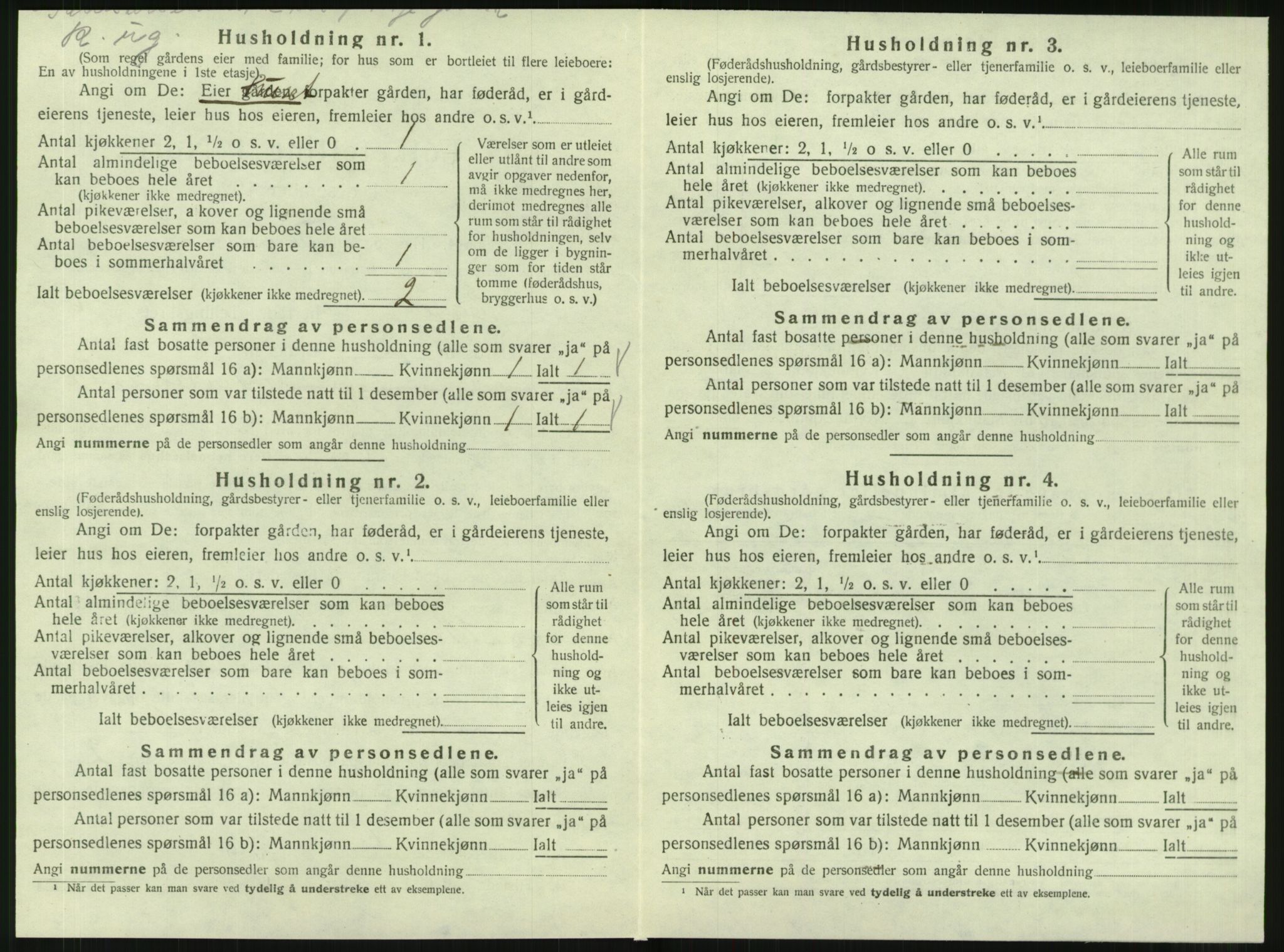 SAT, Folketelling 1920 for 1733 Egge herred, 1920, s. 581