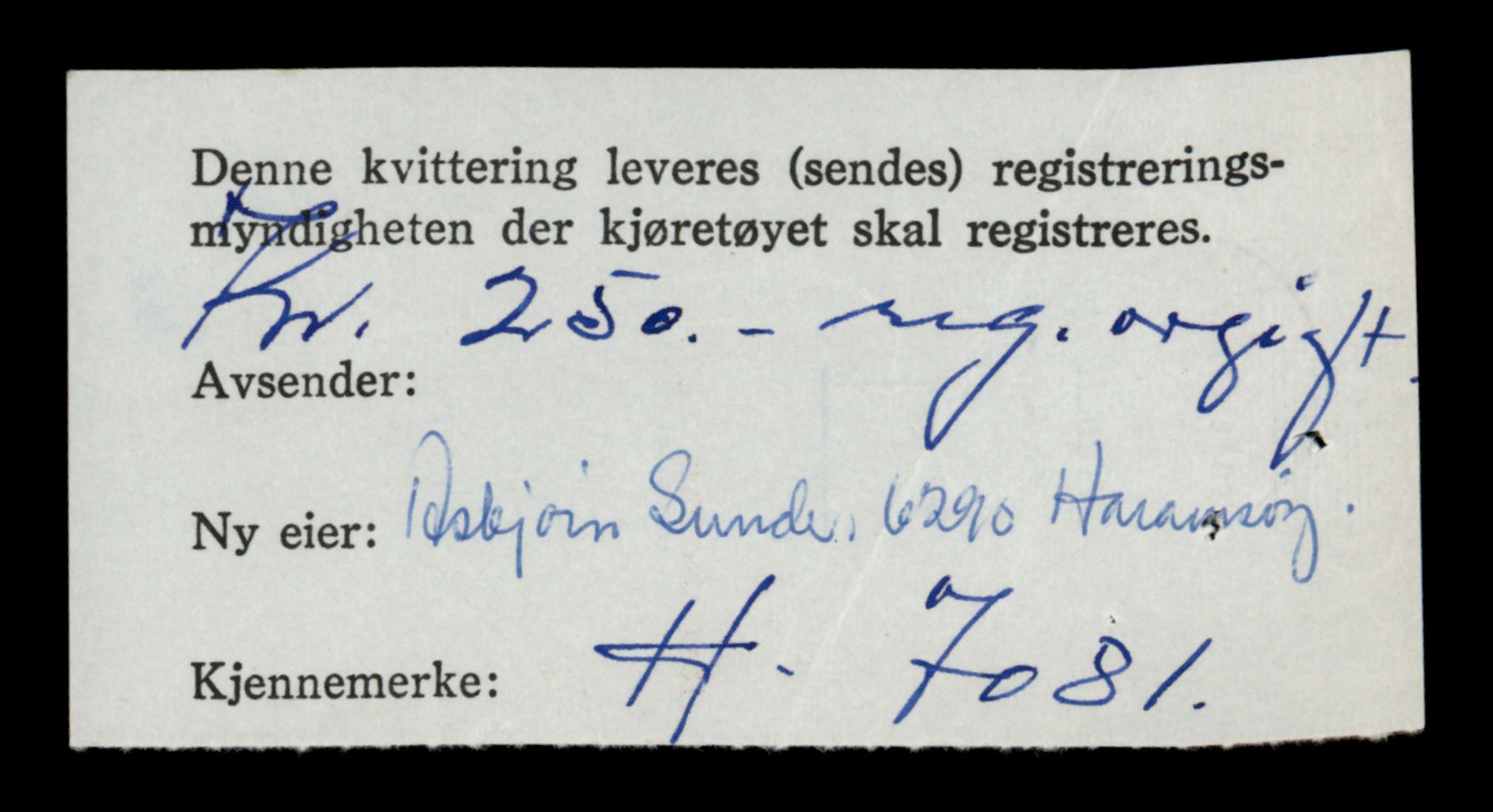 Møre og Romsdal vegkontor - Ålesund trafikkstasjon, AV/SAT-A-4099/F/Fe/L0026: Registreringskort for kjøretøy T 11046 - T 11160, 1927-1998, s. 2652