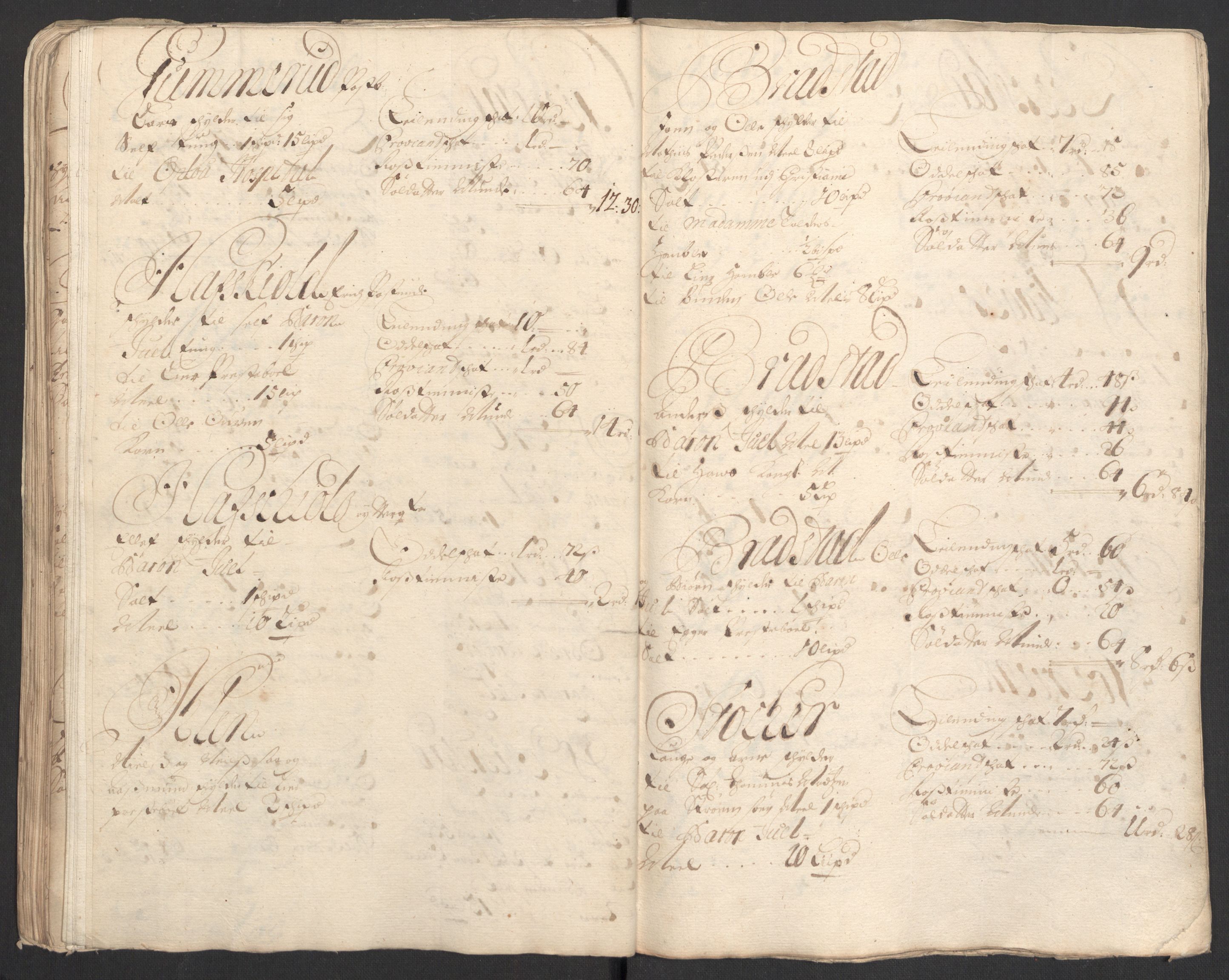 Rentekammeret inntil 1814, Reviderte regnskaper, Fogderegnskap, AV/RA-EA-4092/R30/L1695: Fogderegnskap Hurum, Røyken, Eiker og Lier, 1697, s. 104
