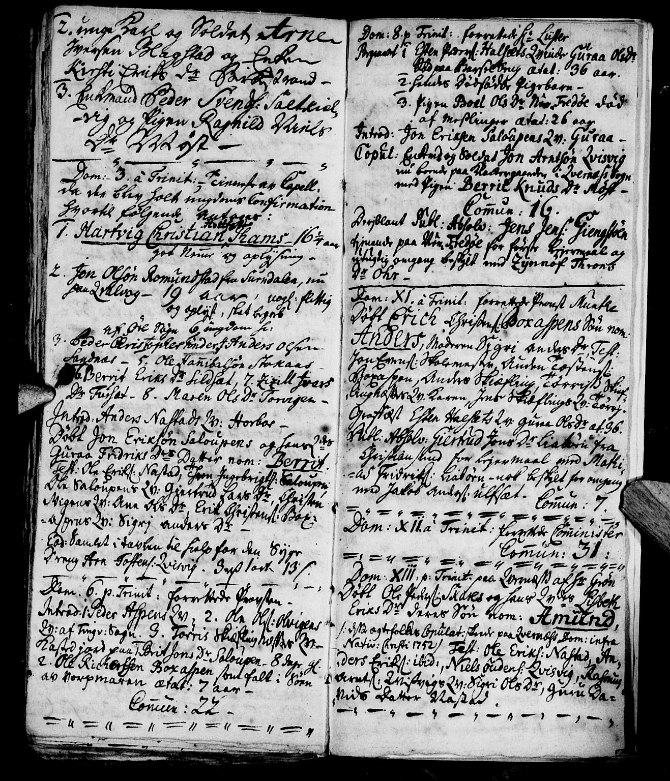 Ministerialprotokoller, klokkerbøker og fødselsregistre - Møre og Romsdal, AV/SAT-A-1454/573/L0871: Ministerialbok nr. 573A01, 1732-1754