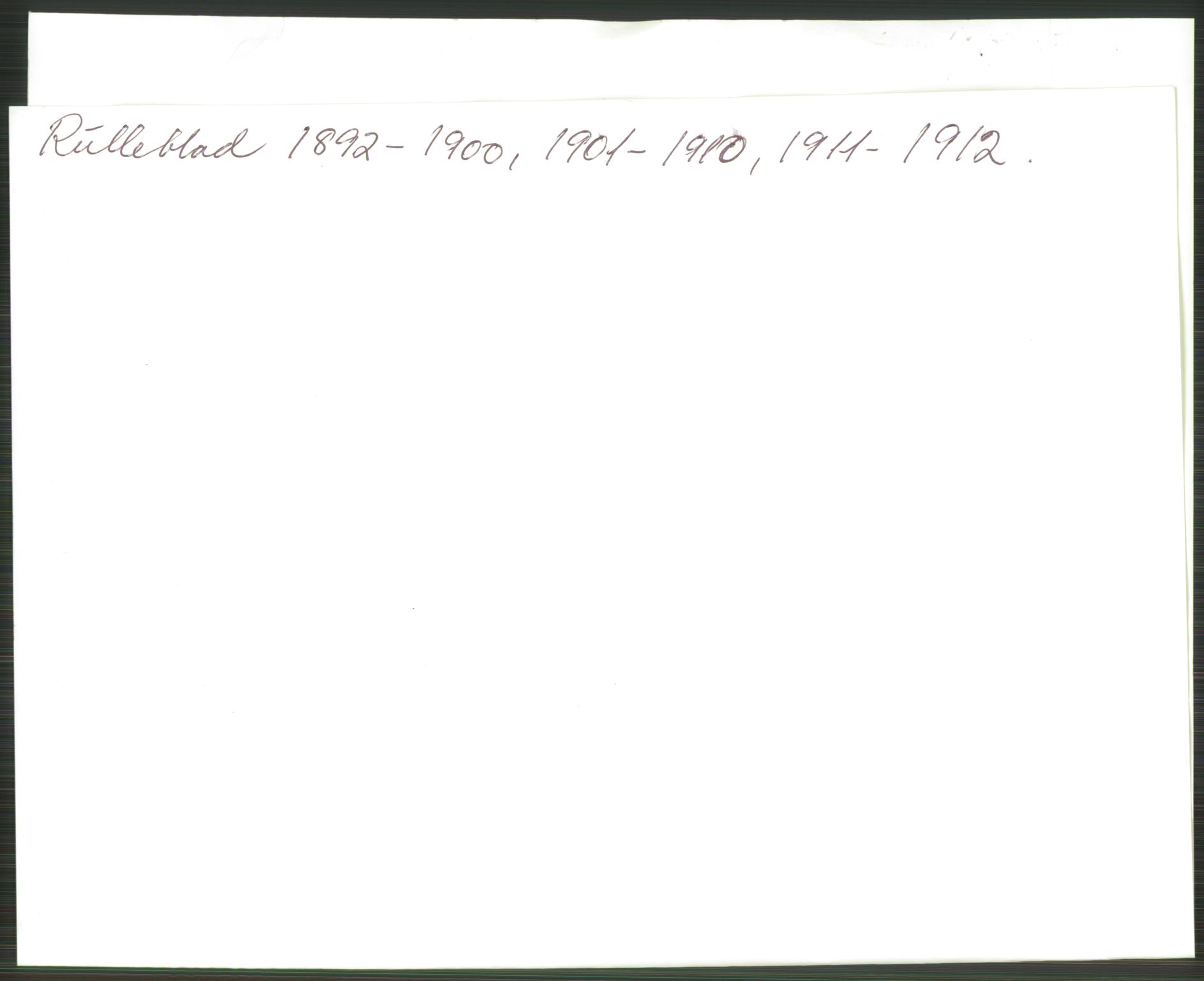 Forsvaret, Varanger bataljon, AV/RA-RAFA-2258/1/D/L0440: Rulleblad for fødte 1892-1912, 1892-1912, s. 1