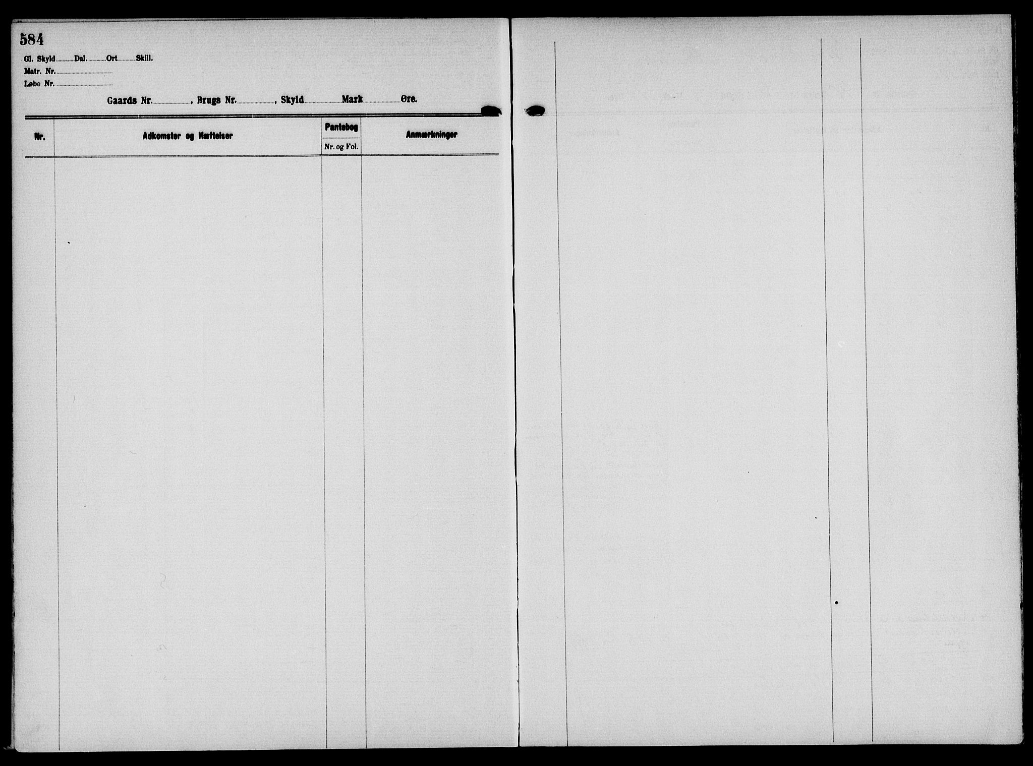 Solør tingrett, AV/SAH-TING-008/H/Ha/Hak/L0002: Panteregister nr. II, 1900-1935, s. 584