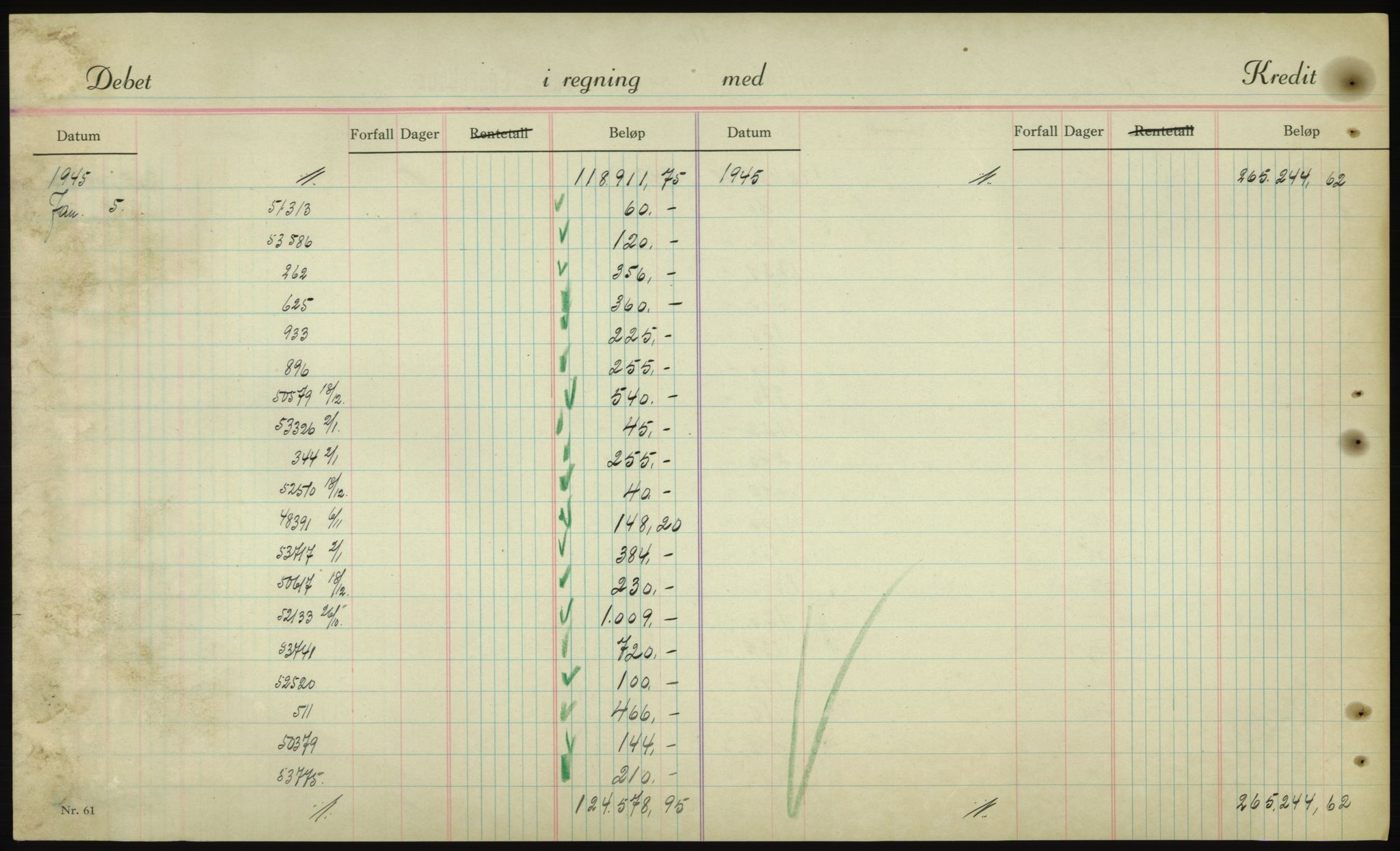 Forsvarsdepartementet, 10. kontor / Oppgjørskontoret, AV/RA-RAFA-1225/D/Db/L0180: Lista oppgjørskontor, 1942-1952, s. 2006