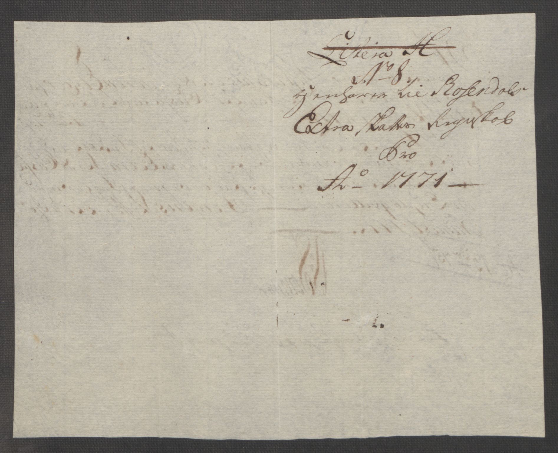Rentekammeret inntil 1814, Reviderte regnskaper, Fogderegnskap, RA/EA-4092/R49/L3157: Ekstraskatten Rosendal Baroni, 1762-1772, s. 348